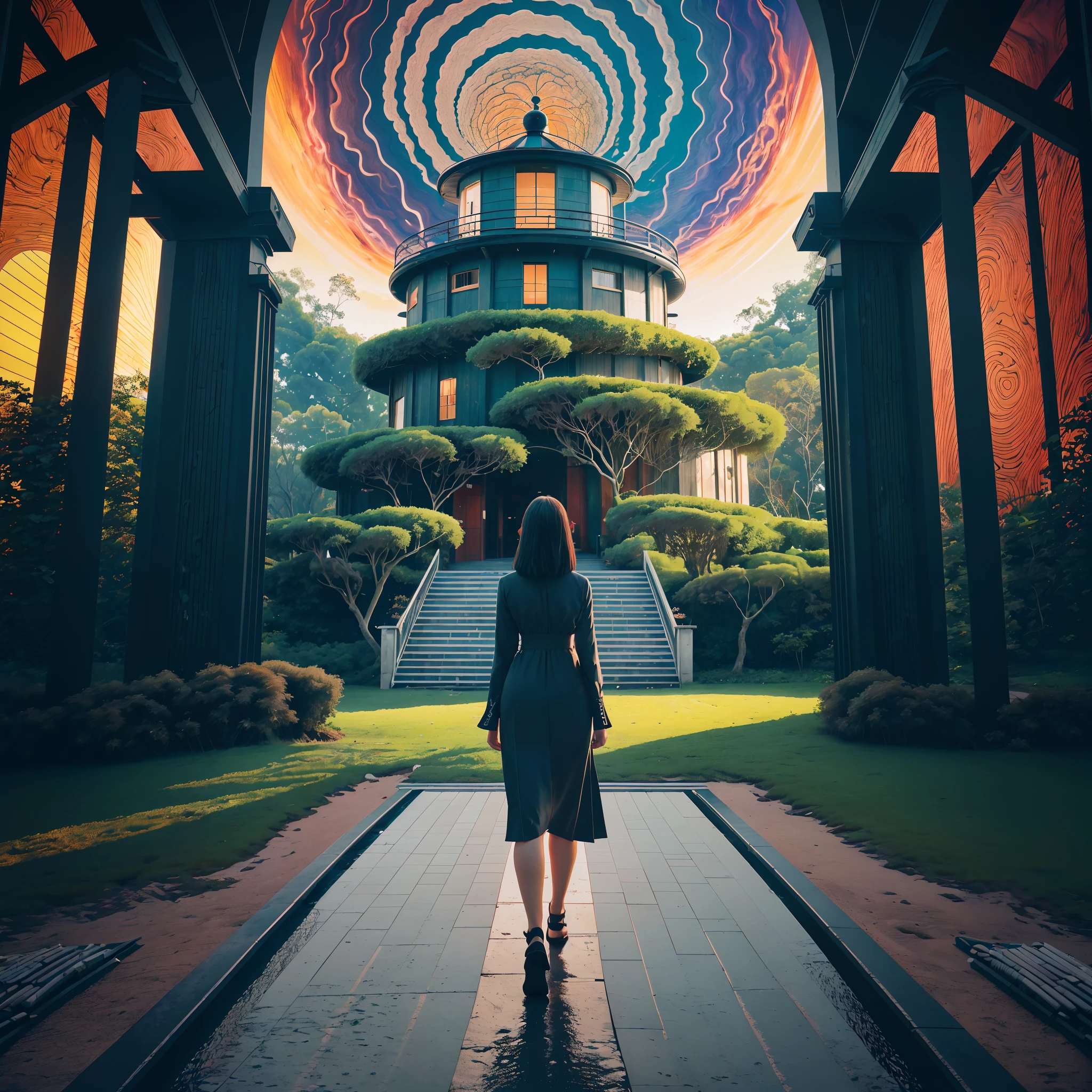 Mind-blowing hyperdetailed regenerative [glitch] art, (koan), matte, understated, (meditative: 1.2), (harmonic), cerebral, (interconnect), (introspective), alchemy, labyrinth, psyche, balanced and reciprocal, mystery, vibrant colors, aesthetic beauty, energy, intricate details, movement, depth, psychedelic_noir, fantasy00d, meticulous, intricate, intimate, nuanced, film grain, vibrant, ray-traced caustics, subsurface scattering, soft lighting, masterpiece, masterwork, top quality, best quality, highest quality, highest fidelity, highest resolution, highres, highest detail, highly detailed, hyper-detailed, detail enhancement, deeply detailed, awe inspiring, breathtaking, super-resolution, megapixel, UHD, HDR, FHD, 8k, 16k, 32k, 64k, high dynamic range, insanely detailed, beautifully color graded, post processing, post production, dynamic tone mapping, volumetric, ultra-detailed, super detailed, BREAK concept: ("Bio-Mimicry": Imagine a living, breathing lighthouse, "The Landmarker", that grows organically from the coastal ecosystem it inhabits. This lighthouse, naturally integrated into its environment, is covered in a lush layer of vegetation and has organic, biomorphic structures that blend harmoniously with its surroundings. Its powerful rays of light still guide and protect humanity, while its very existence exemplifies a symbiotic relationship between technology and nature.). BREAK, Salvia Divinorum