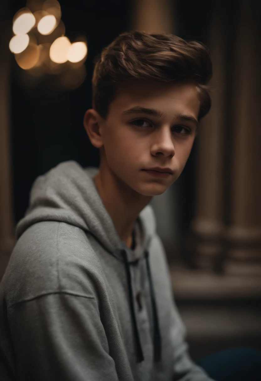 a cute 16 years old boy picture with 4k ultra hd background