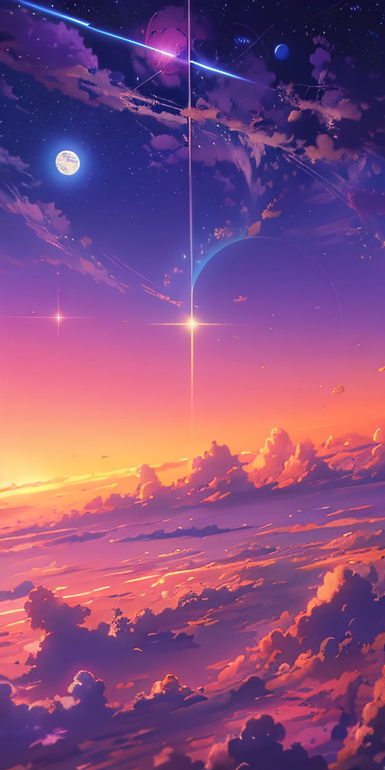 anime anime wallpapers with a view of the sky and stars, cosmic skies. by makoto shinkai, anime art wallpaper 4 k, anime art wallpaper 4k, anime art wallpaper 8 k, anime sky, amazing wallpaper, anime wallpaper 4 k, anime wallpaper 4k, 4k anime wallpaper, makoto shinkai cyril rolando, anime background art