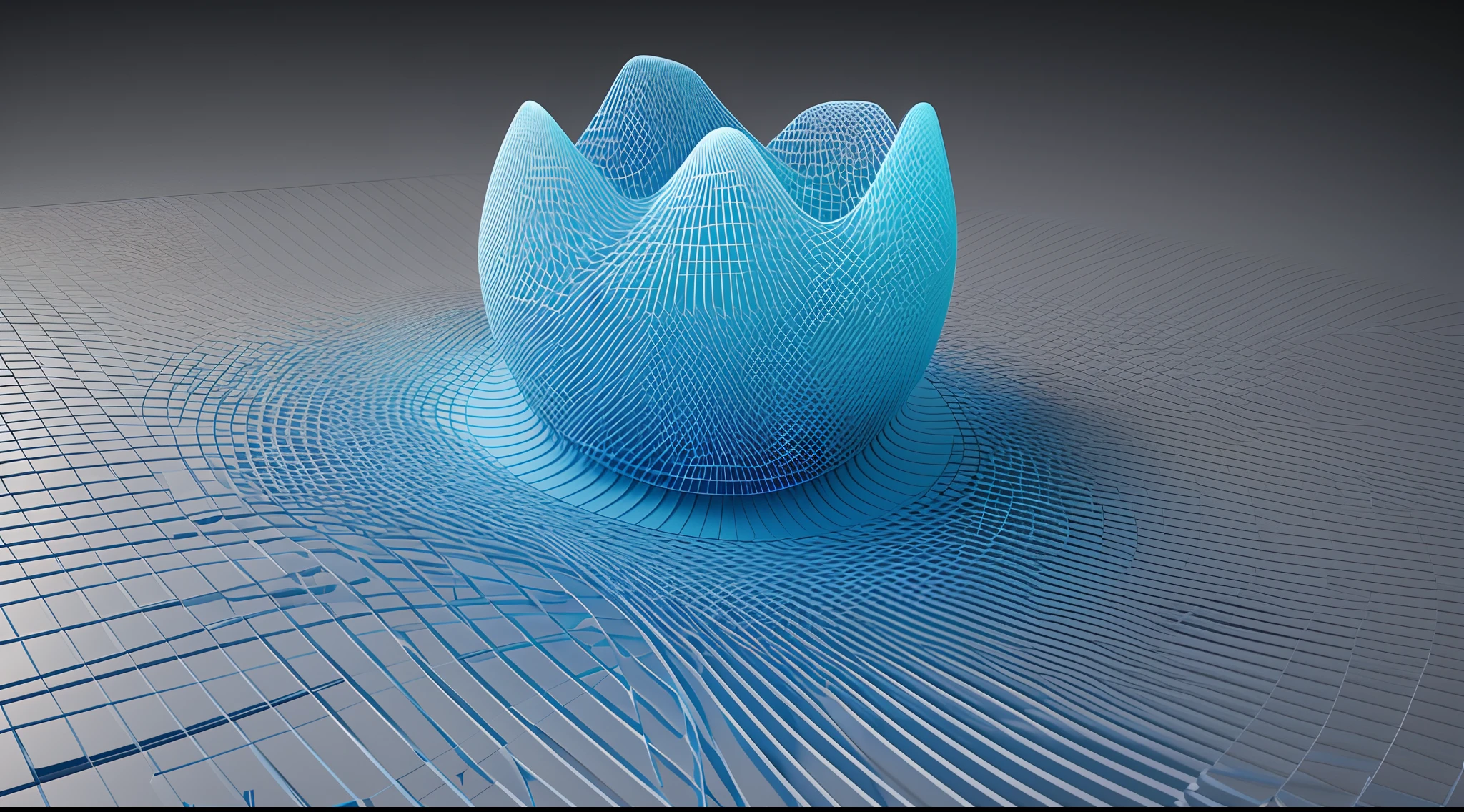 Engaging 3D visualization featuring stunning graphs、glinting