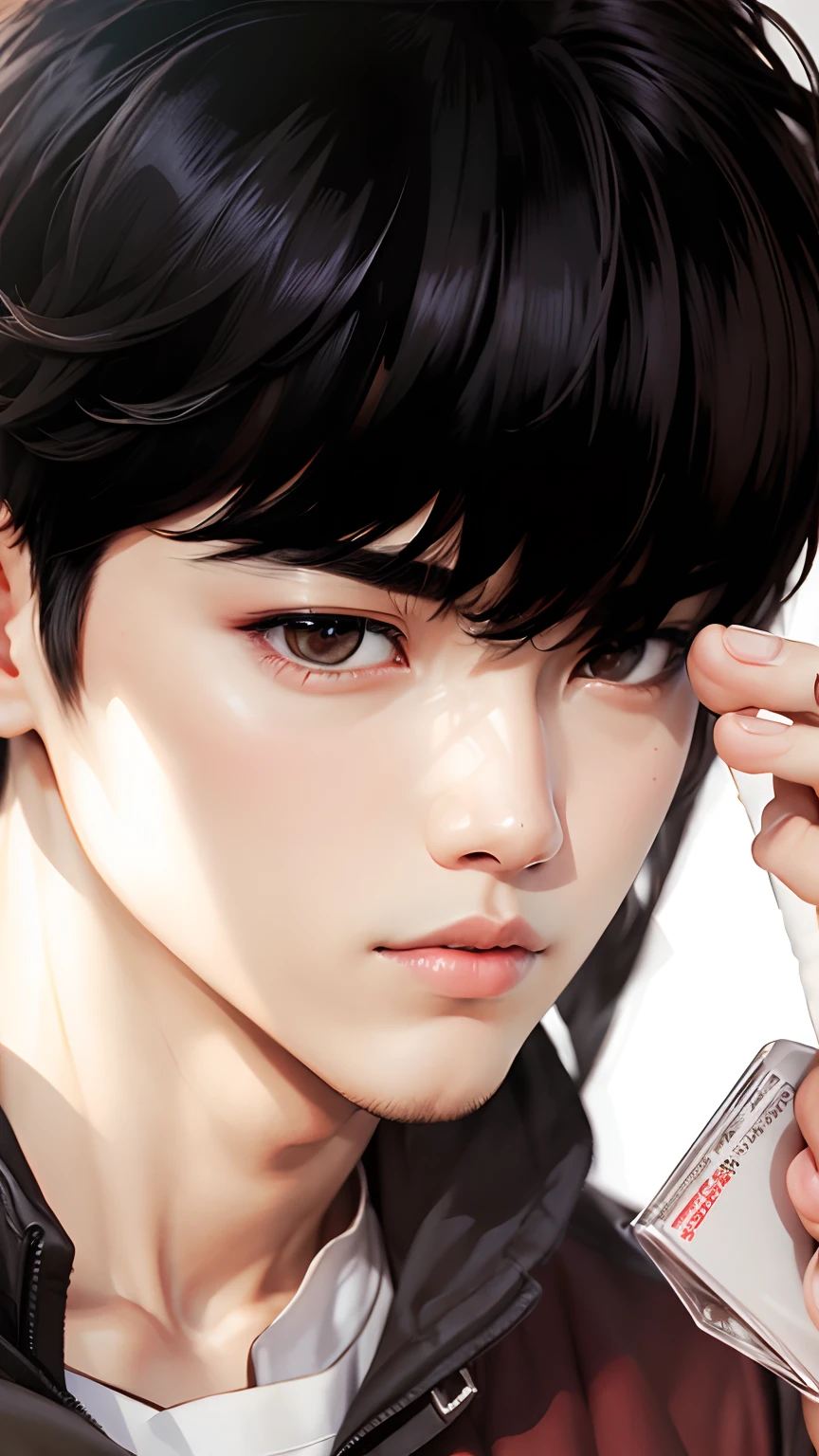 1boy, park hyung seok, realistic, ultra detail,70mm lens