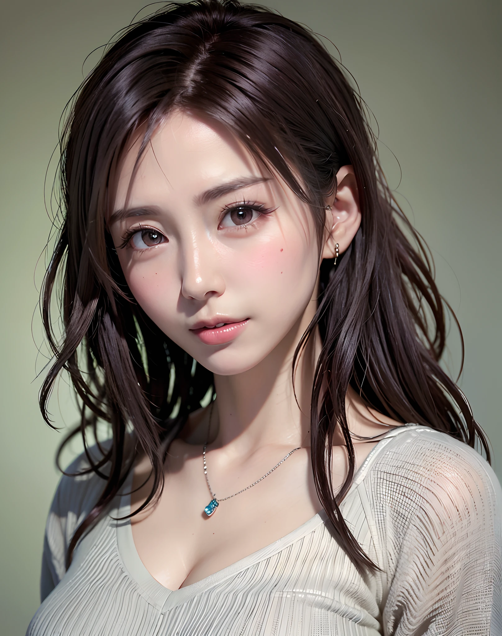 masterpiece, 最high quality, Ultra-high resolution, (Realistic:1.4), Beautiful face in every detail, Quality clothing, Amazing European Women, very cute, Portraiture, 肌が柔らかくてPerfect Face、Perfect Face, Shoot your hair, 8k resolution,Super Realistic,Very detailed,high quality, A broad perspective