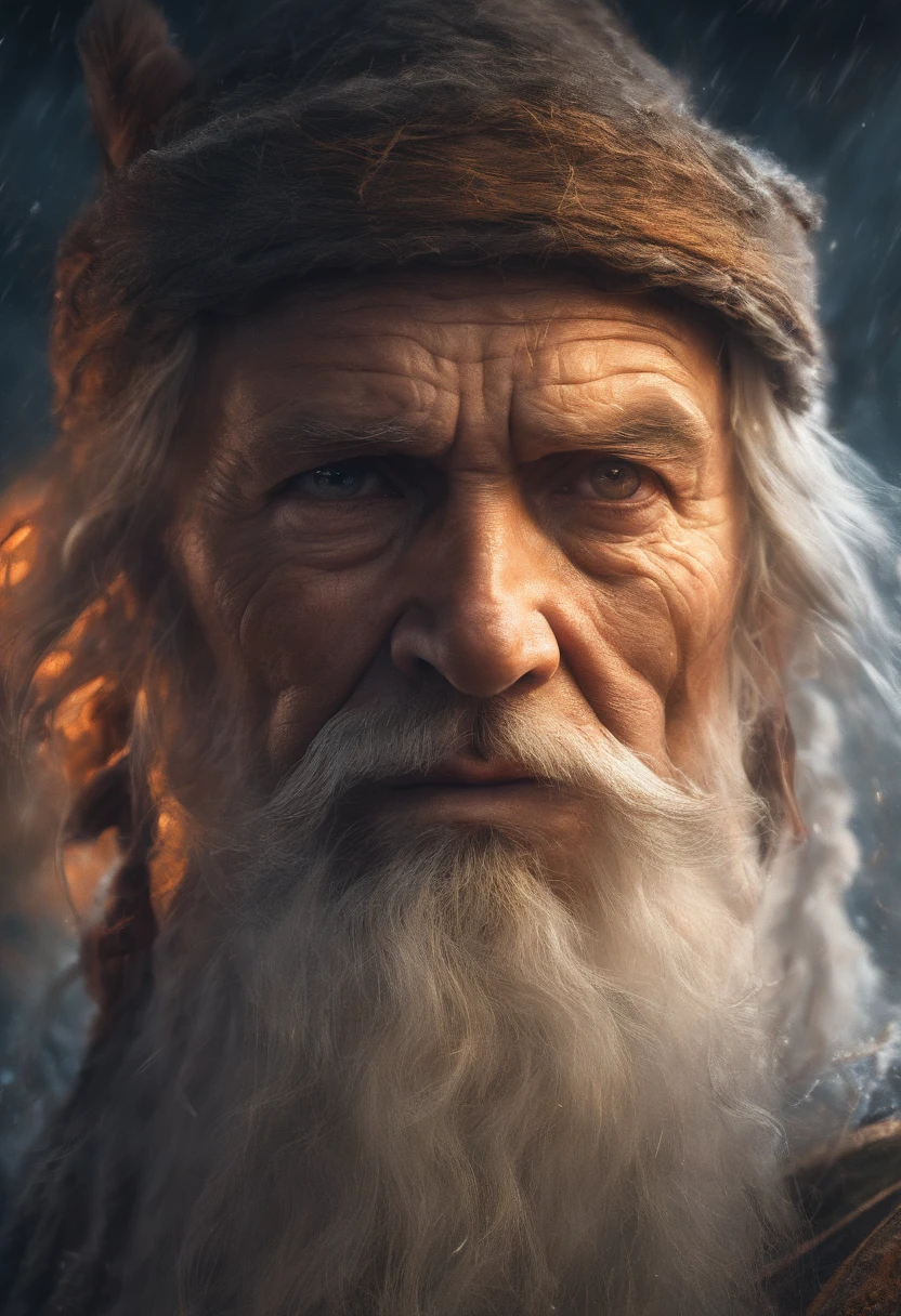 (sharp focus:1.2), an award winning photo of an old man peasant, water droplets, thunderstorm outside, lightning back lighting, , lines on face, wrinkles, extremely detailed skin, sadness, hopelessness ,cloudy eyes, (deep shadows:1.1), high contrast, beautiful eyes, absurdres, 8k, (high quality:1.3), , artstation hd, concept art, detailed face and body, award-winning photography, (moody lighting:1.2), depth of field, bokeh, 4K, HDR