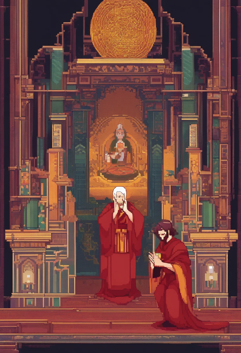Dante's『divine』,Day 7:Saturn。It is inhabited by monks and hermits。Show Deep Love for God。