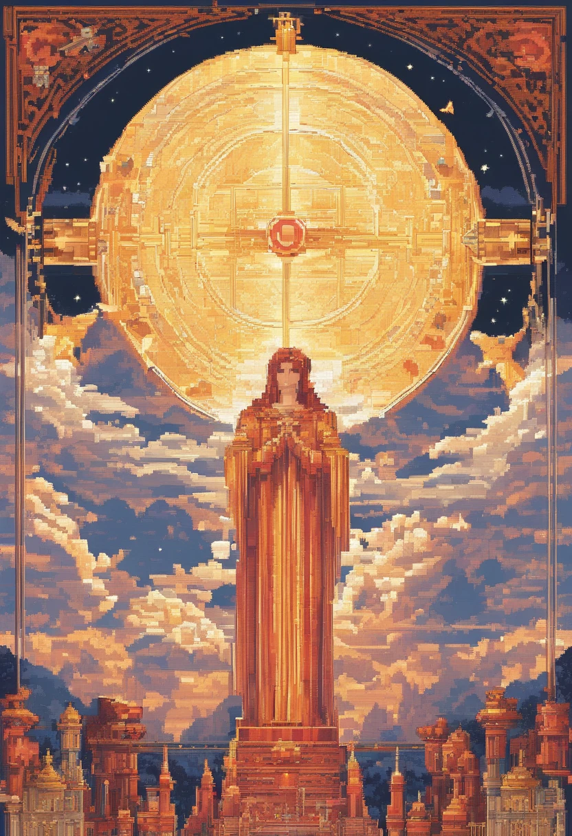 Dante's『divine』,Day 9:Crystalline celestial sphere。Angels dwell。Showing the Perfection of Love for God。