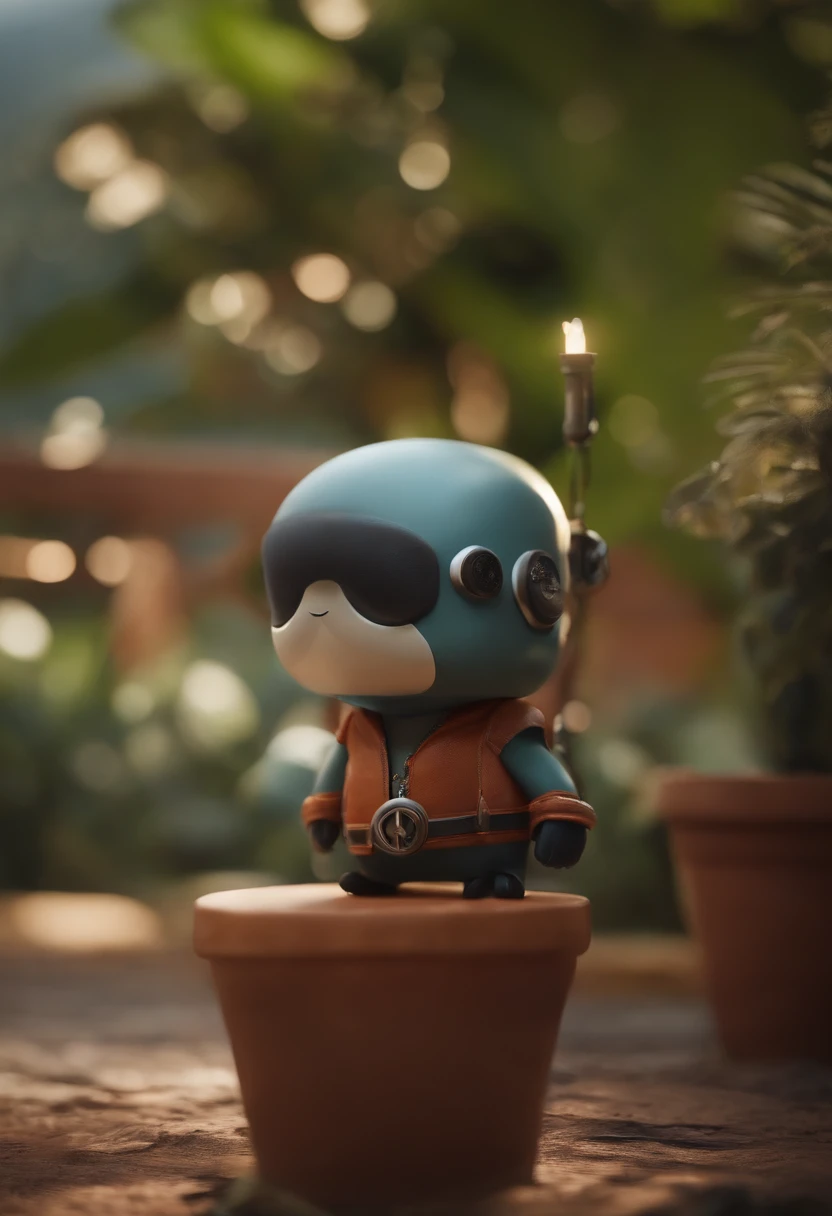 Chilling (pixar-style) (tmasterpiece:1.2) (bokeh) (best qualtiy) (Detail Skins) (detail texture) (8k) (clay) (cinmatic lighting) (sharp fokus