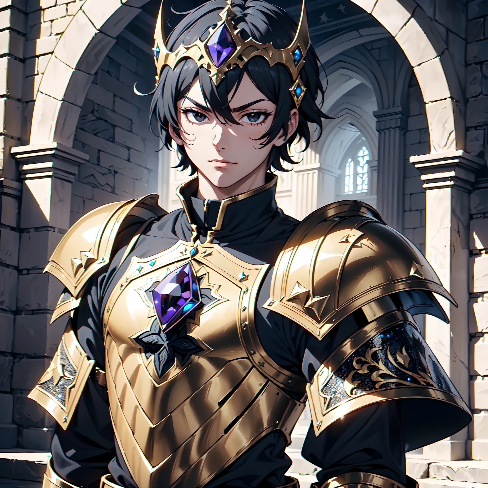 128K Ultra High Definition,
128K Ultra High Quality,
128K Ultra High Resolution,
Best Definition,
Best Quality,
Best Resolution,
Perfectly Detailed,
Perfectly Designed,
Extremely Detailed,
Extremely Designed,
Hyper Detailed,
Hyper Definition,
Hyper Quality,
Hyper Resolution,
Masterpiece,
(((Anime))),
Body Shot,
(((Boy))),
Handsome,
Muscular Body,
(((Black Short Hair))),
(((Black Eyes))),
(((Hyper Detailed & Perfectly Designed Armor Plates))),
(((Hyper Detailed & Perfectly Designed Engraving Jeweled Baron Armor With Headpiece))),
(((Inside Of Medieval Royal Palace Background Scenery))),