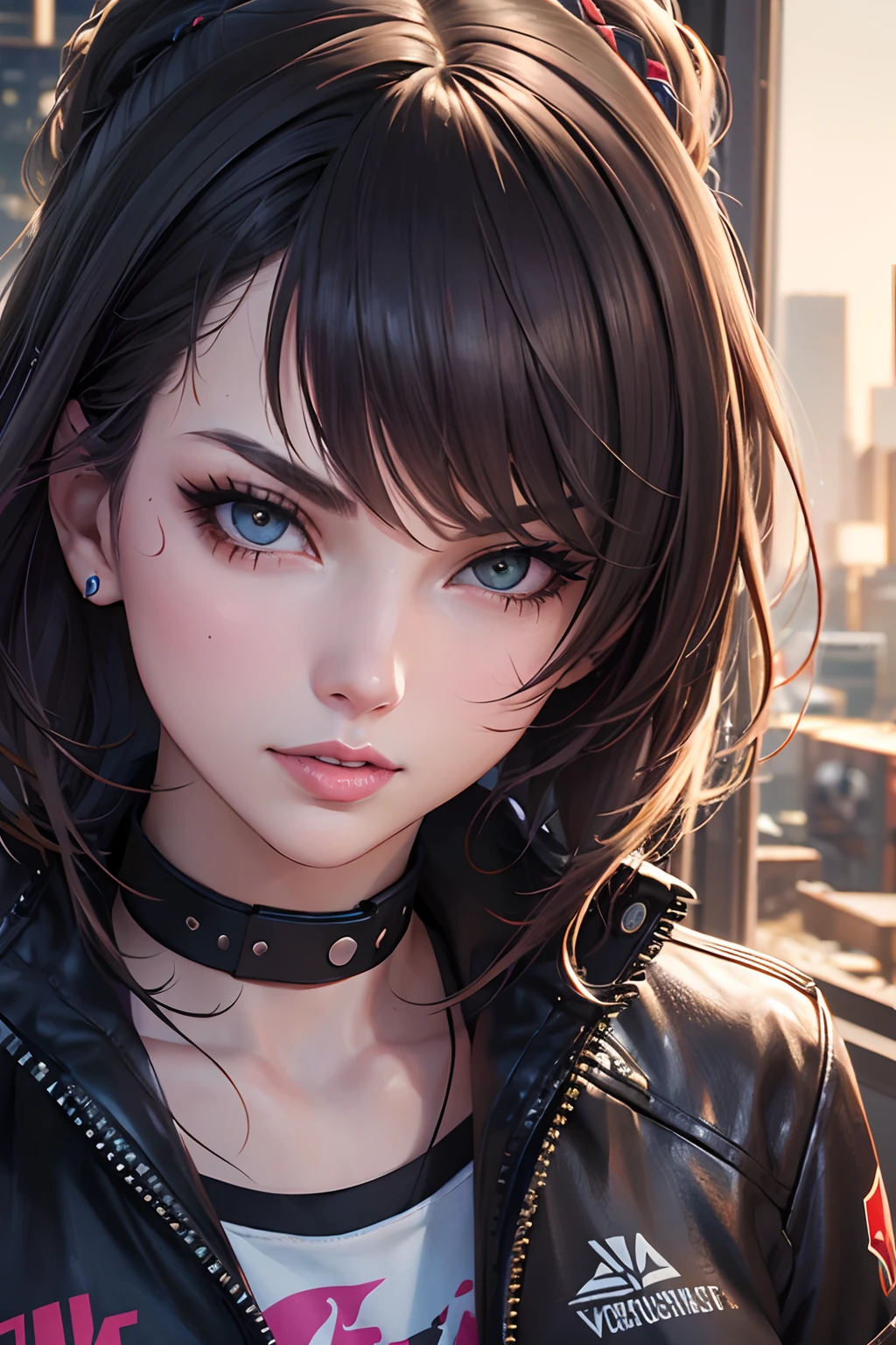 F-35 fighter jet centered, isometric, vector t-shirt art ready to print highly detailed colourful graffiti illustration of Taylor Swift, wearing cyberpunk2077, face is covered by highly detailed, vibrant color, high detail.