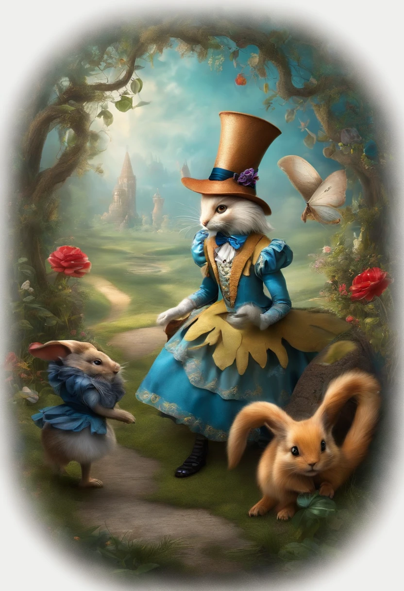 Alice in Wonderland, Magical creatures around you, master part, circunstanciado