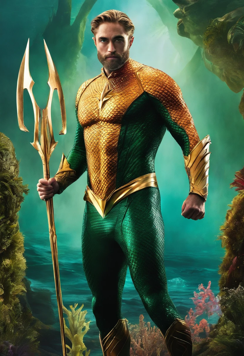 robert pattinson as aquaman