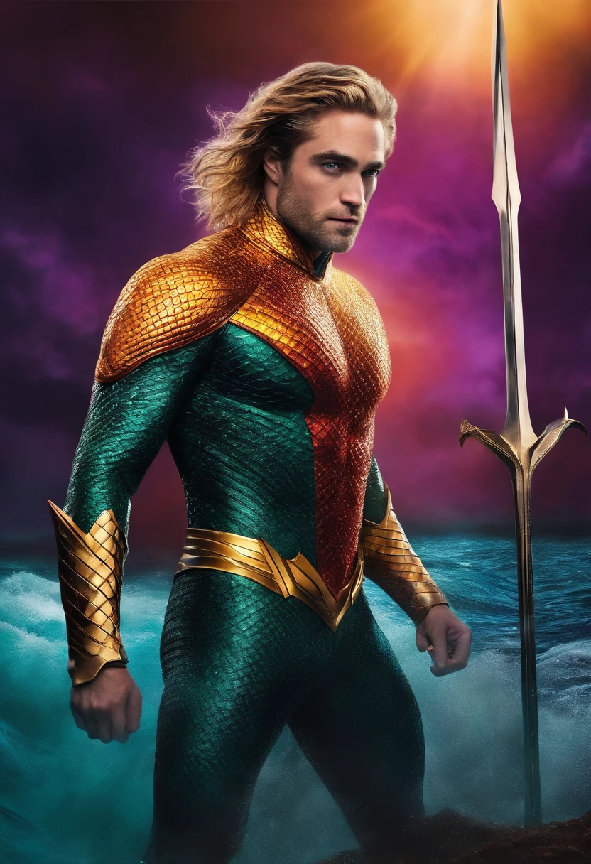 robert pattinson as aquaman