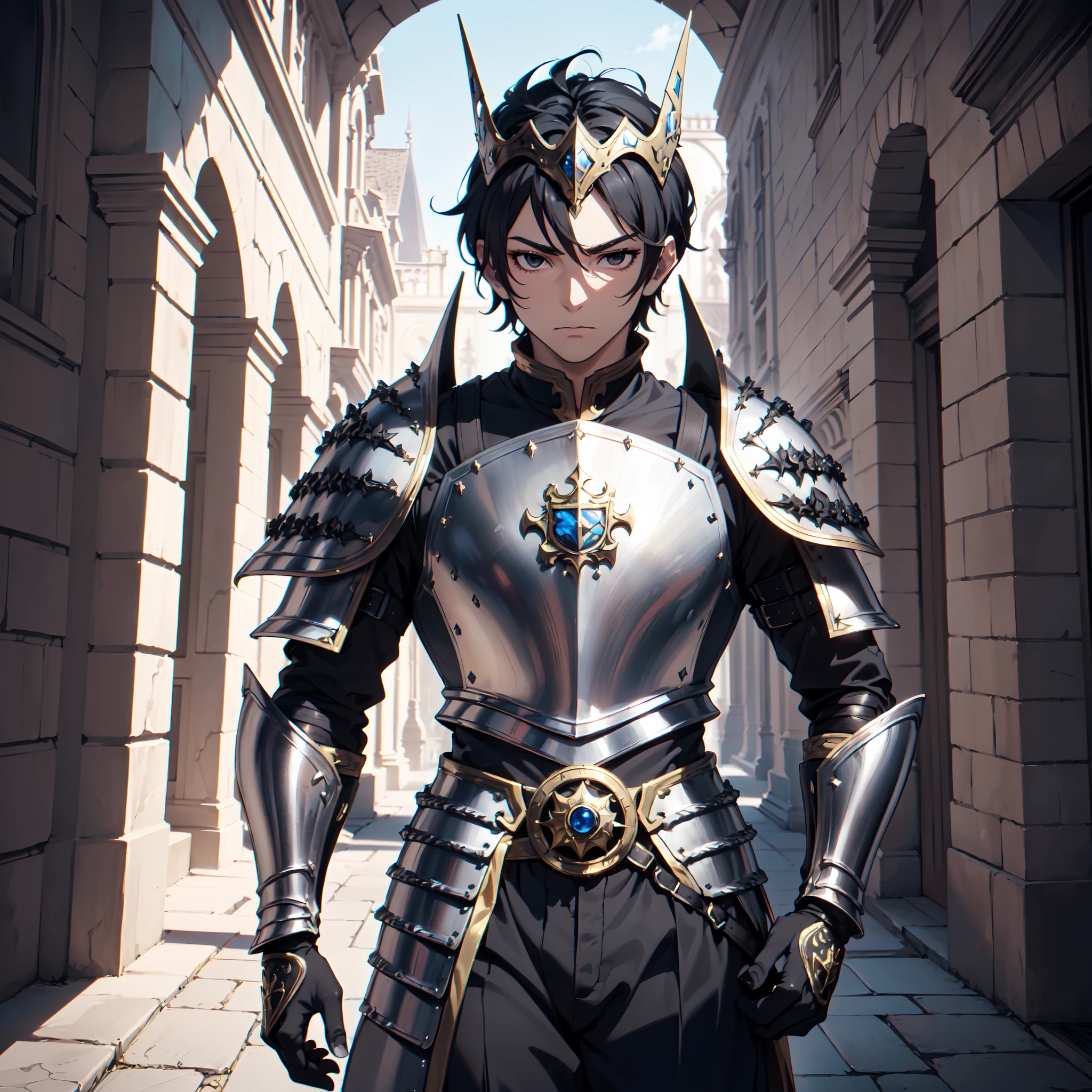 128K Ultra High Definition,
128K Ultra High Quality,
128K Ultra High Resolution,
Best Definition,
Best Quality,
Best Resolution,
Perfectly Detailed,
Perfectly Designed,
Extremely Detailed,
Extremely Designed,
Hyper Detailed,
Hyper Definition,
Hyper Quality,
Hyper Resolution,
Masterpiece,
(((Anime))),
Body Shot,
(((Boy))),
Handsome,
Muscular Body,
(((Black Short Hair))),
(((Black Eyes))),
(((Hyper Detailed & Perfectly Designed Armor Plates))),
(((Hyper Detailed & Perfectly Designed Engraving Jeweled Baron Armor With Headpiece))),
(((Inside Of Medieval Royal Palace Background Scenery))),