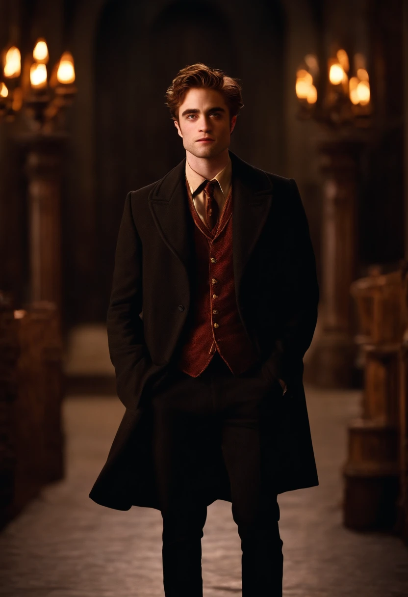 Robert Pattinson as harry potter