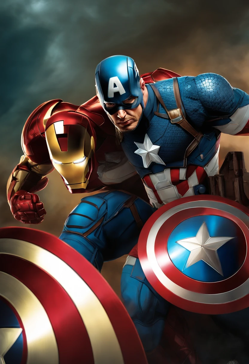 Captain America vs. Iron Man