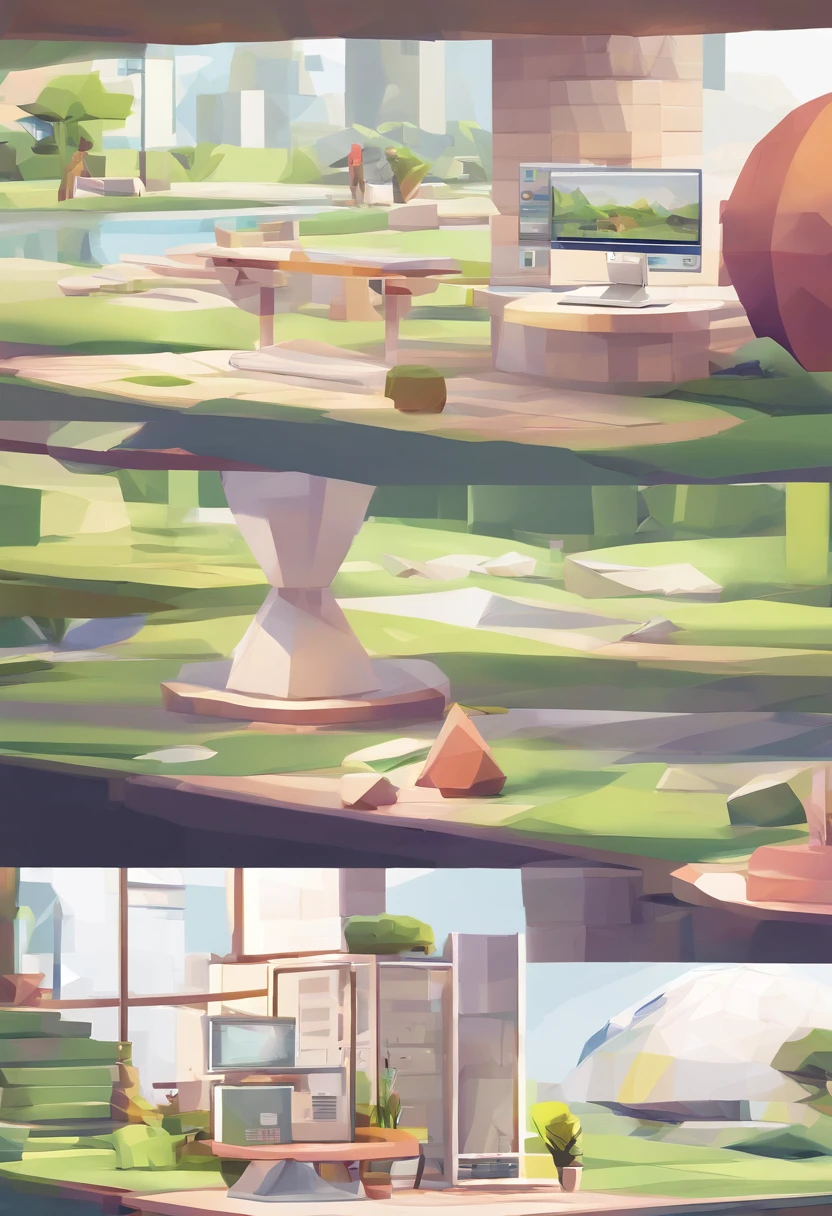 there is a globe on a pedestal with a laptop and a monitor, website banner, simple illustration, background image, in background, wide image, simple and clean illustration, detailed scenery —width 672, background, basic background, listing image, iconography background, detailed background, detailed photo of virtual world, 2 d cg, minimalistic background