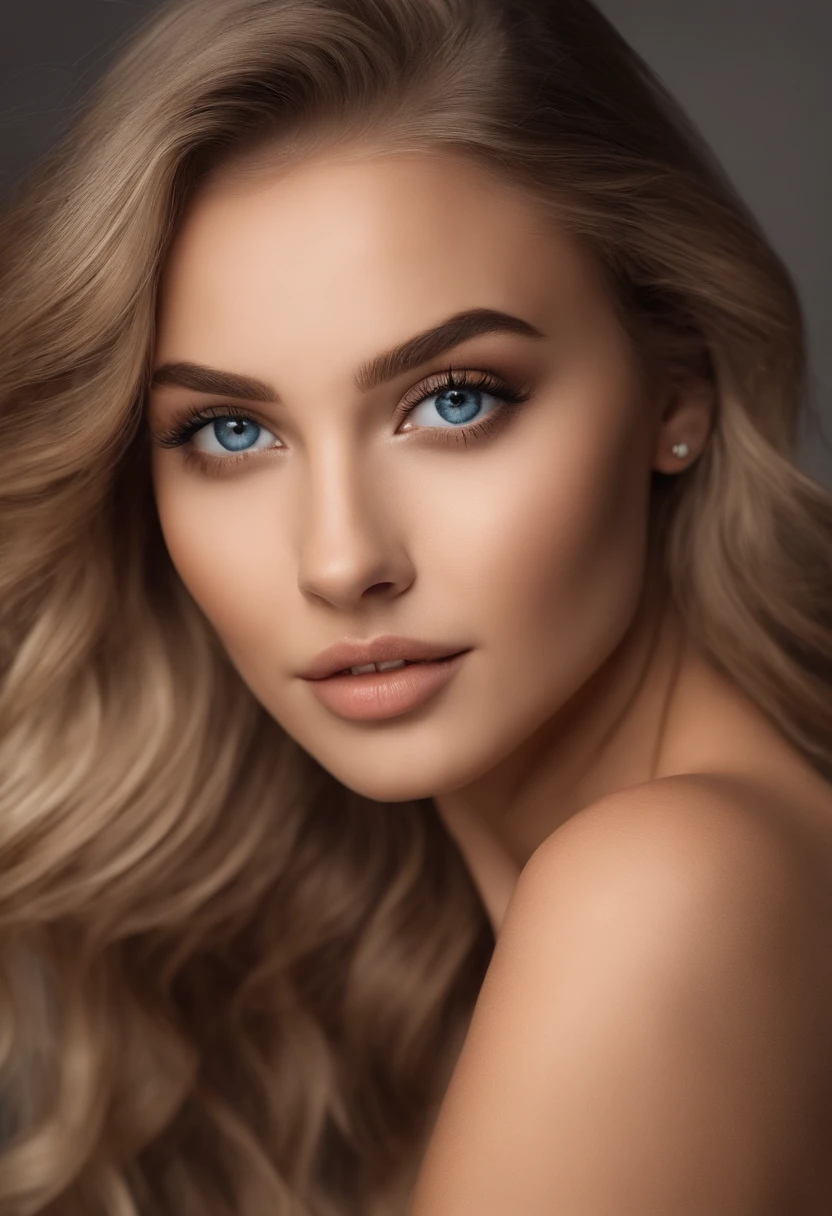 Arafed Frau komplett , Sexy girl with blue eyes, Ultra-realistisch, Akribisch detailliert, portrait sophie mudd, blonde hair and large eyes, Selfie einer jungen Frau, Kammeraugen, Lana Rhoades, Frei von Make-up, Natural makeup, Blick direkt in die Kamera, Gesicht mit Artgram, Dezentes Make-up, Great full body photo,medium to large bust size, Sitzen am Strand, Un New York