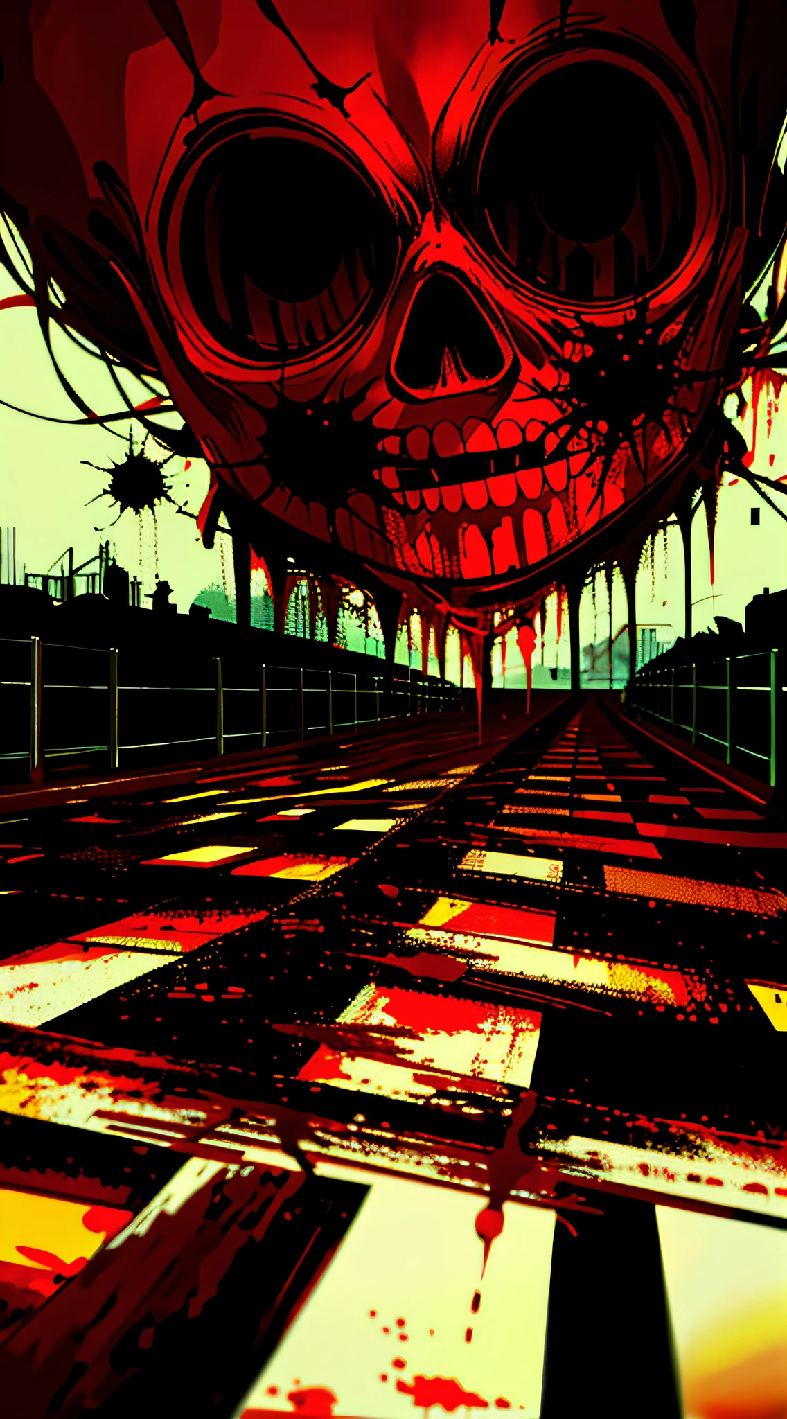 Change to a horror and gore style