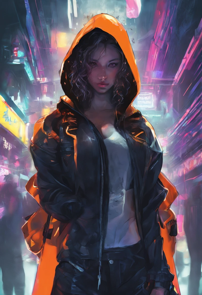 Grim Reaper and Cute Girl with Hood,The Grim Reaper emerges from the swirling shadows..Standing in the tomb of forgotten souls.(The Grim Reaper woman protects the girl from behind.:1.3,)Swinging a sickle,(Light brown hair and light orange stripes:1.3,),perfect face,Optimal body proportions,Masute Piece,High-quality output images,超High resolution,intricate detailed,My hair is very delicate and beautiful.,Lifelike photography,dreamy,Professional lighting,realistic shadow,Single Focus,beautiful hands,Beautiful Finger,Detailed finger features,detailed clothes features,Detailed hair features,detailed facial features,
