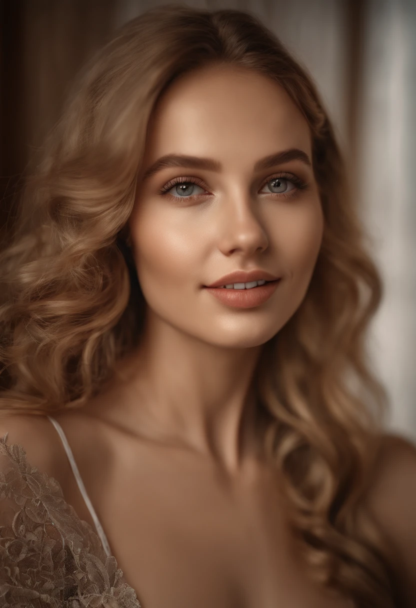 RAW, analog, Nikon Z 85mm,((best quality)), ((masterpiece)), ((realistic)),vintage image, gorgeous russian woman, blond, 22 year old, posing in a hotel wearing lingerie, wearing lingerie petite, smile with teeth showing, ((small breasts)), intricate details, highly detailed, sharp focus, professional, 4k, god rays, hand model, stunning brown eyes, petite, highres, detailed facial features, high detail, sharp focus, smooth, extremely detailed, photo_\(ultra\), photorealistic, realistic, post-processing, max detail, roughness, real life, ultra realistic, photorealism, 8k uhd, SEMI-SILHOUETTE light, slavic face, long blon hair, beautiful hair, characterful face