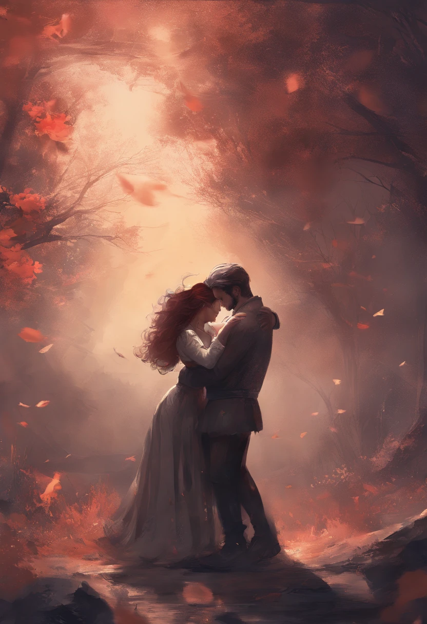 hug, dressed, romantic, love making