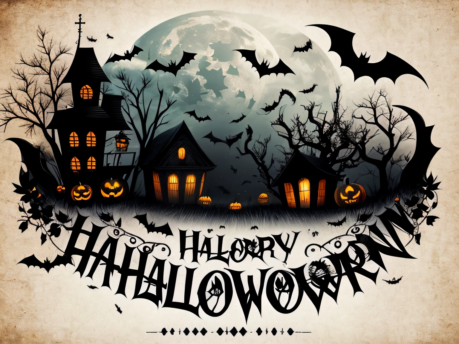 SOBRE FONDO BLANCO, HALLOWEEN, TERROR, FANTASMASCALABAZA, HALLOWEEN