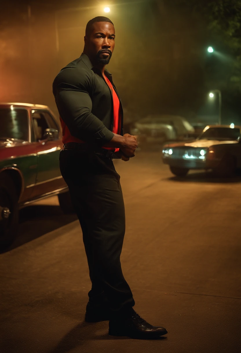 Michael Jai White lutando