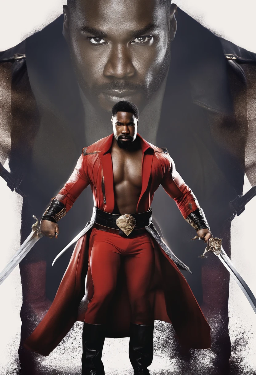 Michael Jai White em pose de luta em dimensao para tumbnail