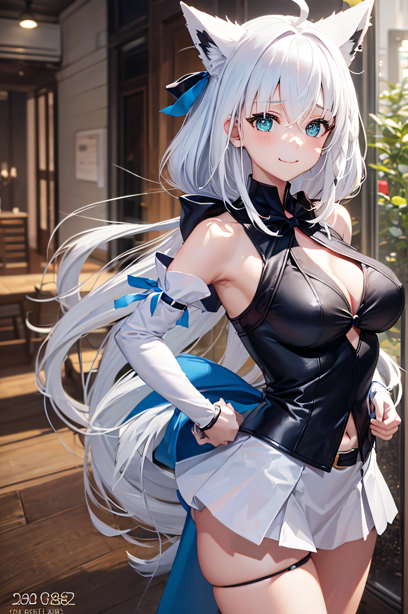 masterpiece, top-quality, Fubuki 1, white hair, The upper part of the body, Look at viewers, The upper part of the body, is standing, Indoors,Life activities, ),((birthday party:1.5)),(masutepiece:1.2),,Outdoors,Best Quality,((Best Beautiful Girl)), High resolution, Unity 8k壁纸, (eradication))0.8), Perfect Lighting, extremely details CG, ( Perfectly structured wrist Perfect Anatomy),model poses,Eyes open,(masutepiece:1.2), Best Quality, Fate Testarossa, 1girl in, Long hair, a blond,Twin-tailed, a black ribbon,(Park, High resolution, Unity 8k壁纸, (Illustration:0.8), extra detailed face, Perfect Lighting, extremely details CG, (Perfect hands, Perfect Anatomy),masutepiece, Best Quality,A big smile、Have a birthday cake、((Single))