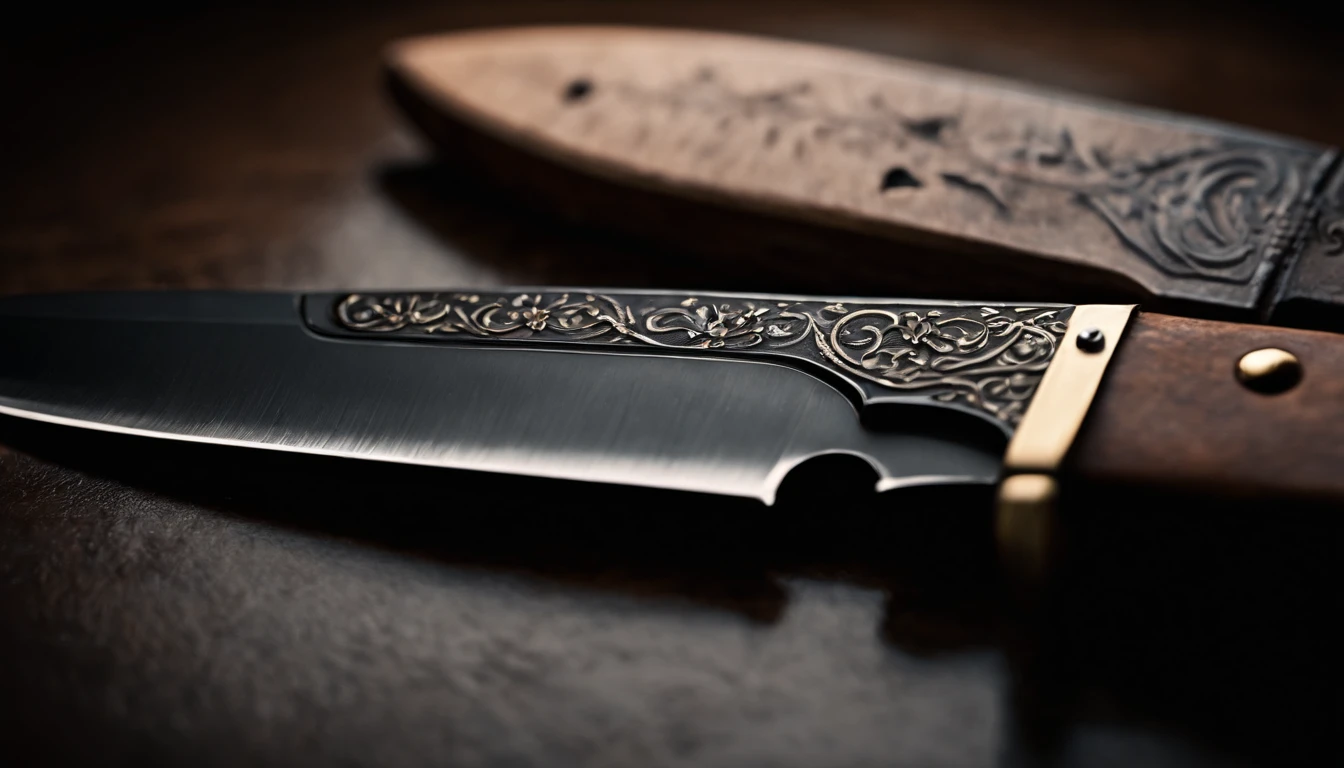 An ancient knife made from a fang