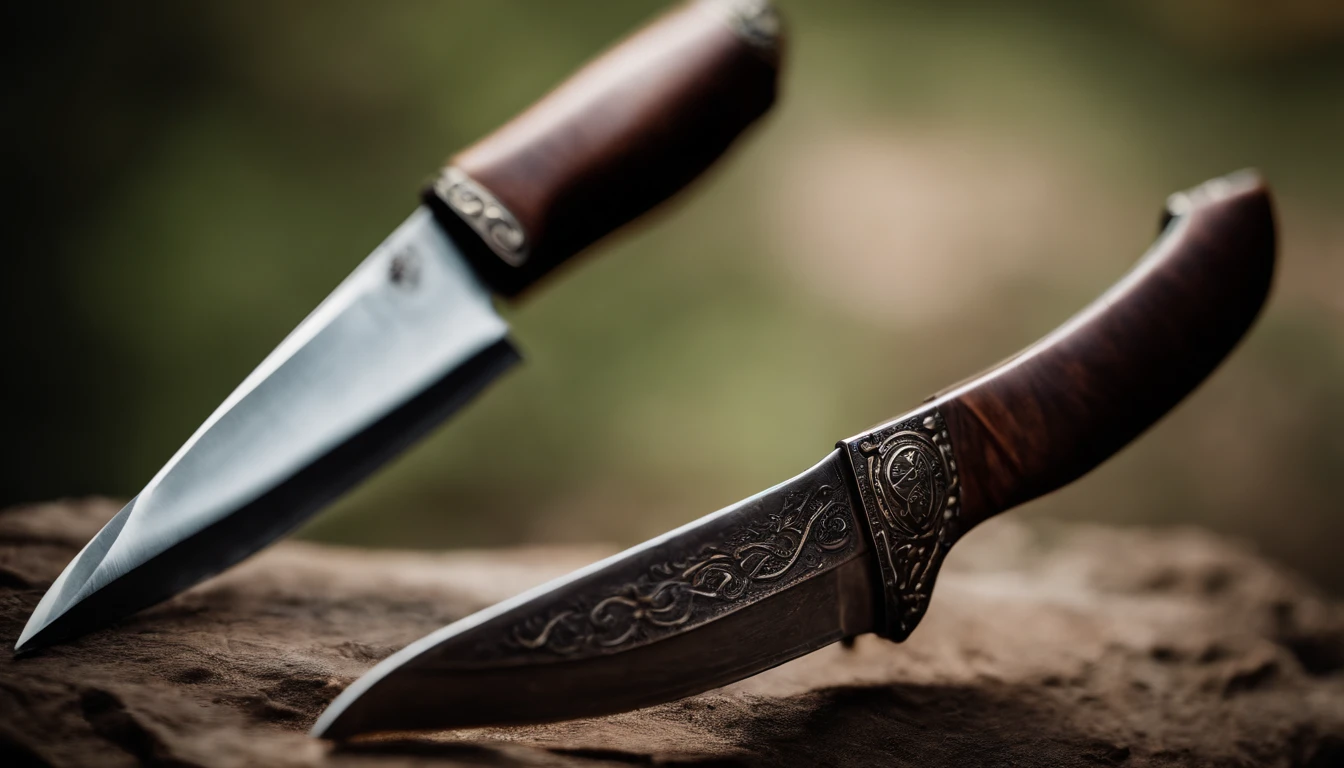 An ancient knife made from a fang