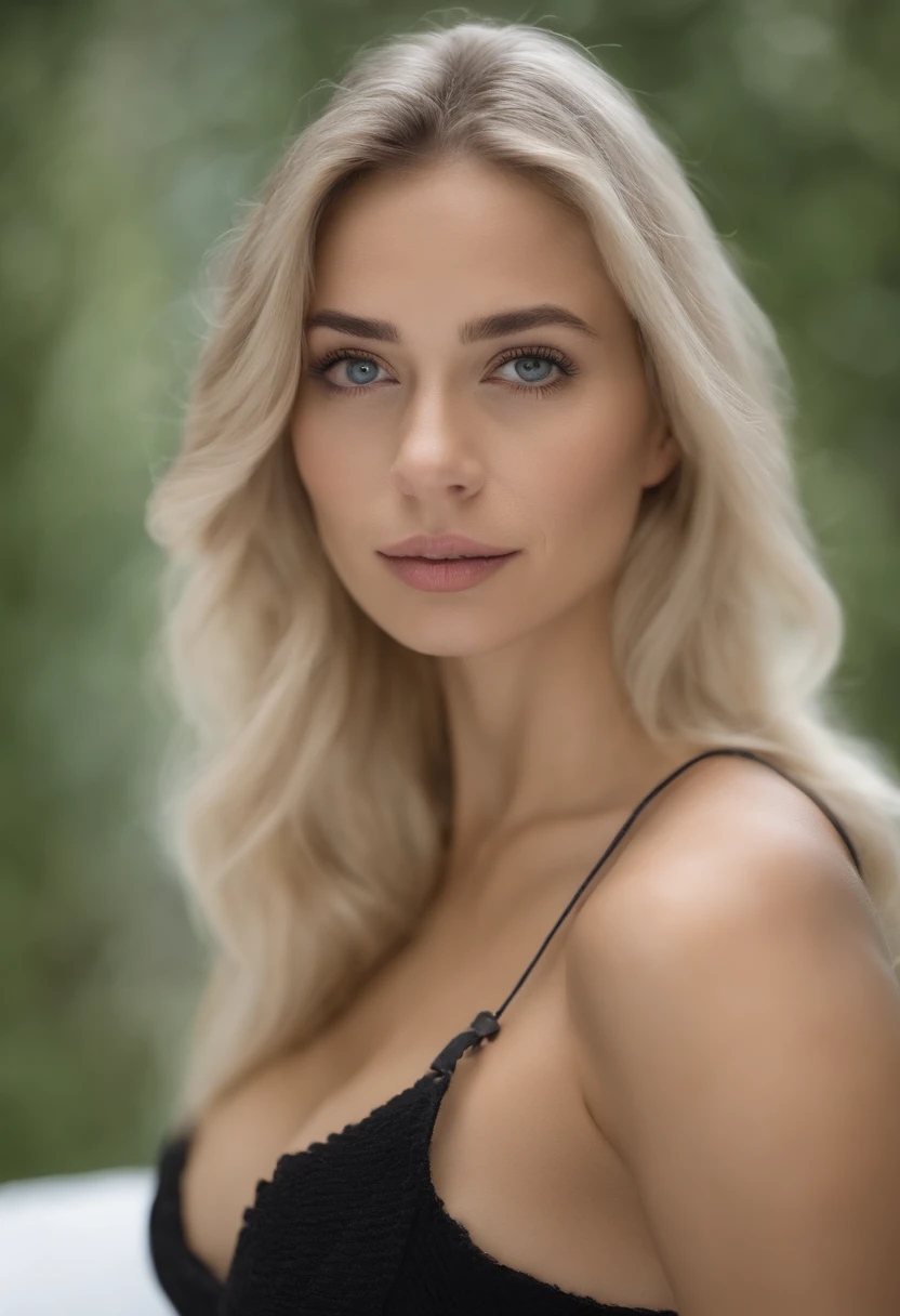 woman with matching tank top and , Sexy girl with blue eyes, portrait sophie mudd, portrait corinna kopf, blonde hair and large eyes, Selfie einer jungen Frau, Augen im Schlafzimmer, Violet Myers, ohne Make-up, Natural makeup, Blick direkt in die Kamera, Gesicht mit Artgram, dezentes Make-up, Stunning full body shot, im Schlafzimmer, Spaltung