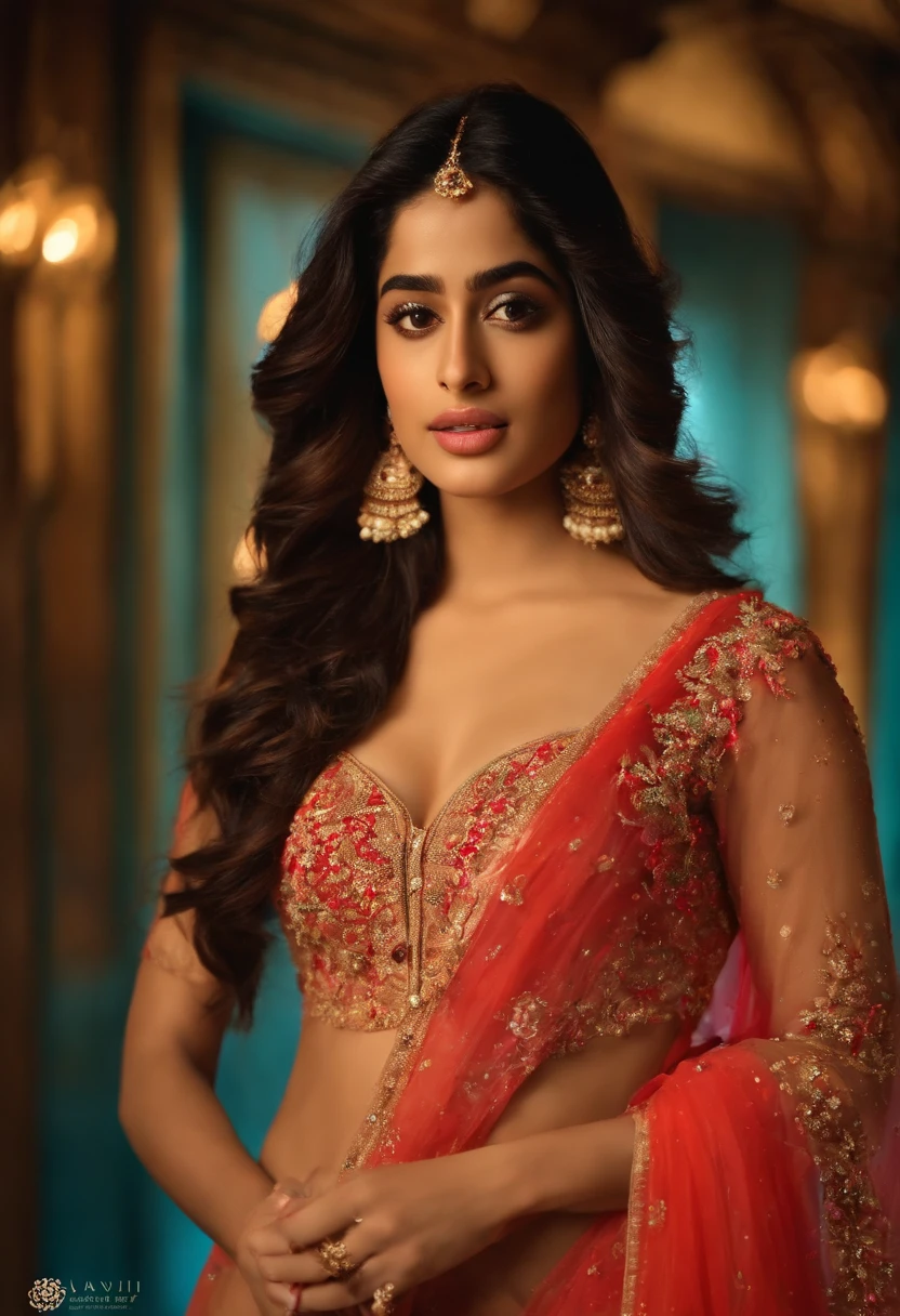 Janvi Kapoor with naked boobs