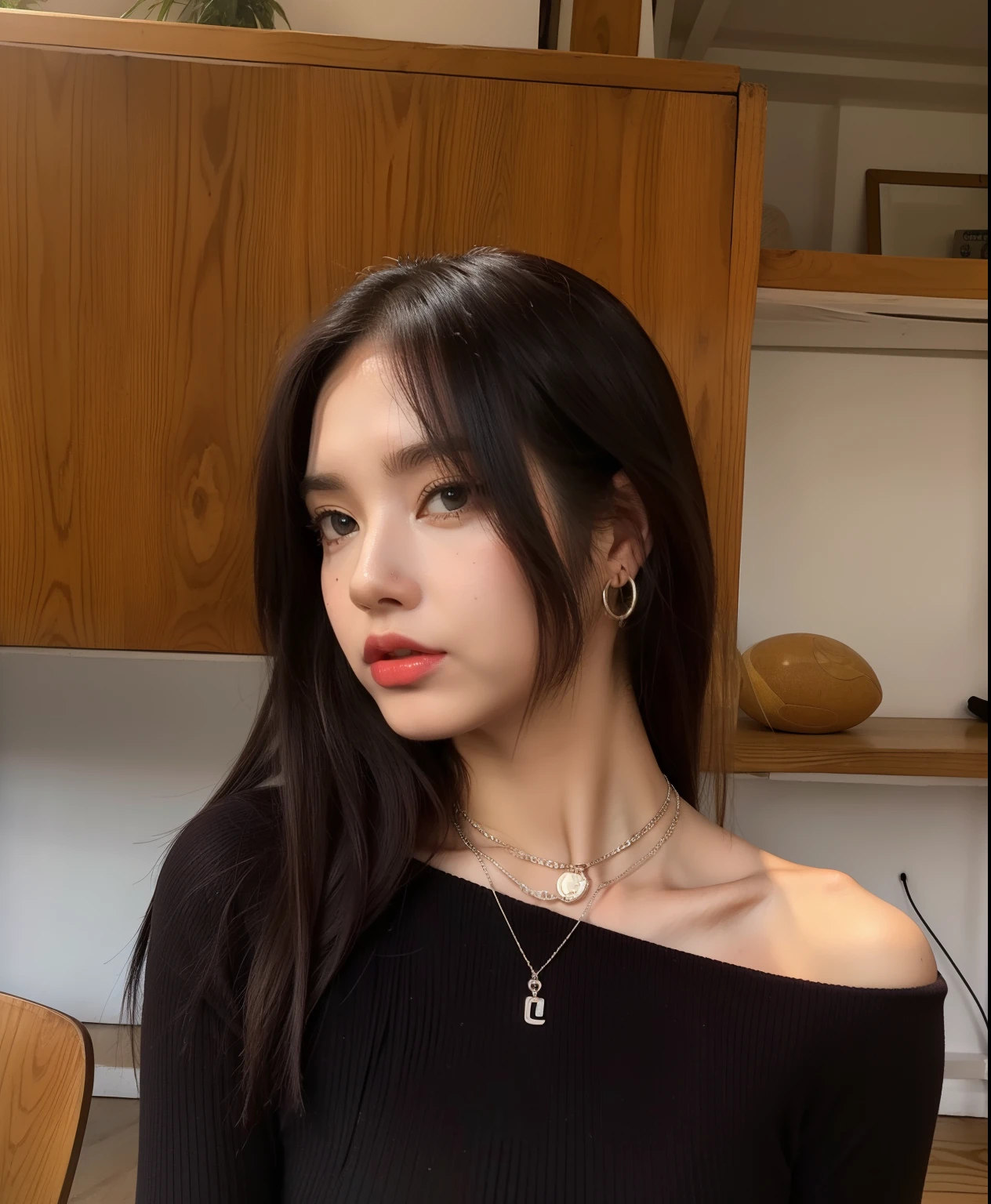(8k, 4k, best quality, Altas, ultra high-resolution:1.1), (master part, Realistic, photo-realistic:1.1), 1girl, rosto, Close-up, Caudas duplas, blonde hair, olhos negros, red lips, (Looking in Audience: 2), Vestindo um uniforme de futebol da moda, cintura nua, football shorts, cabelos ridiculamente longos, long eyelashes, sombra, Rosto pequeno, olhos grandes, bareshoulders, alto contraste,