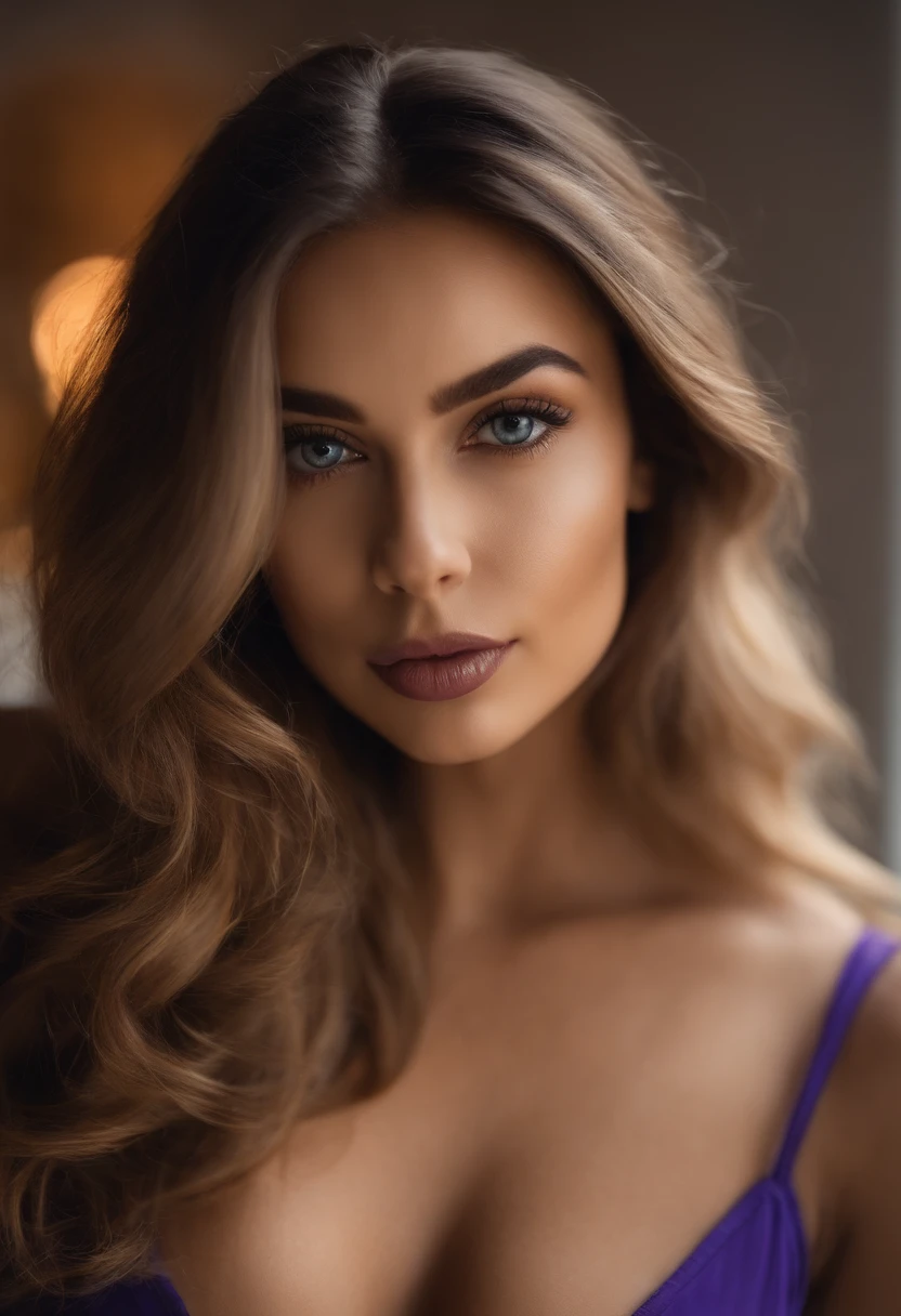 Arafed Femme avec T-shirt avec manches et culottes assorties, Fille sexy aux yeux bruns, Portrait Sophie Mudd, cheveux blonds et grands yeux, Dans le club, selfie of a young woman, Les yeux dans la chambre, Violet Myers, ohne Maquillage, Maquillage naturel, Look directly into the camera, Visage avec Artgram, dezentes Maquillage, Superbe photo du corps entier, Dans la chambre, Fission