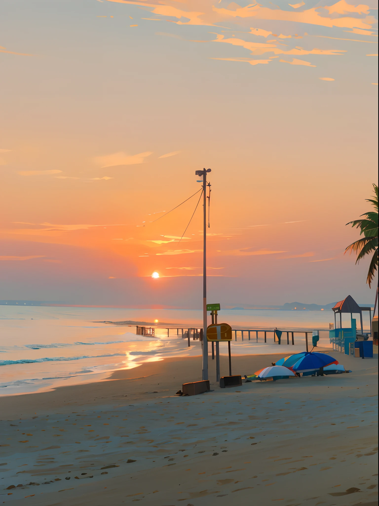 sunset at the beach, sunset at the beach, on the beach during sunset, sunset at the beach, which shows a beach at sunset, nice sunset, at beach at sunset, at the beach on a sunset, late sunset, taken on iphone 1 3 pro, The most beautiful sunset, sunset ligthing