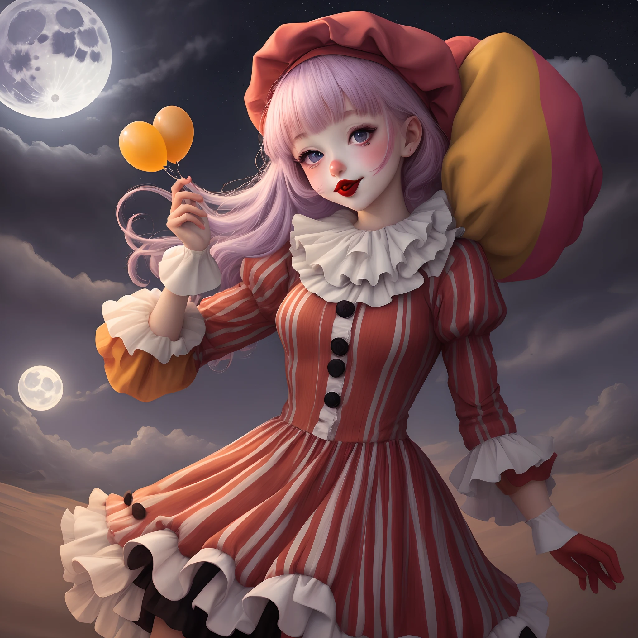 Clown Moonlight Girl