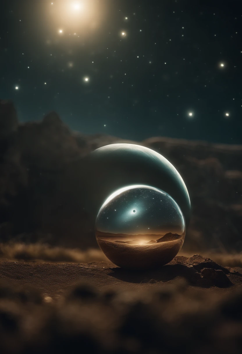 magic world, stars, aliens, planet