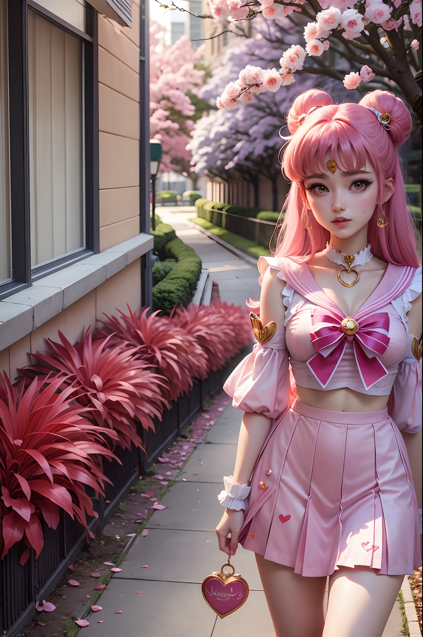 sailor moon with girlfriend in Valentine's days, mahou shoujo - --auto --s2