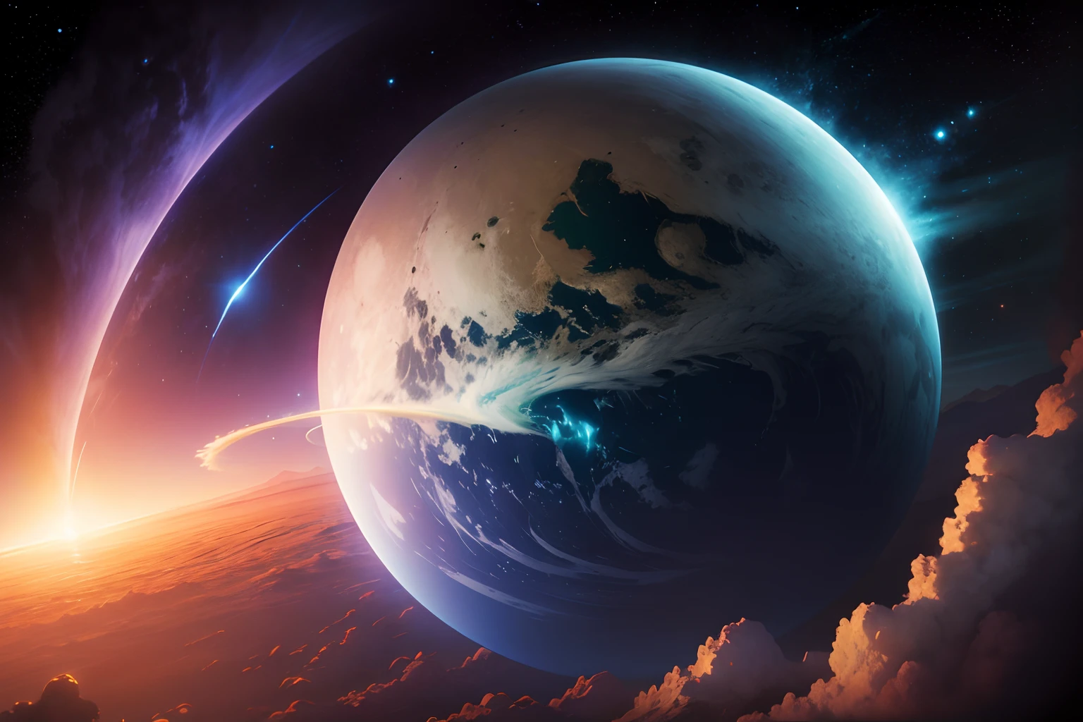 The planet Kepler 186F is an alien planet that is said to be very similar to Earth with its giant moon,