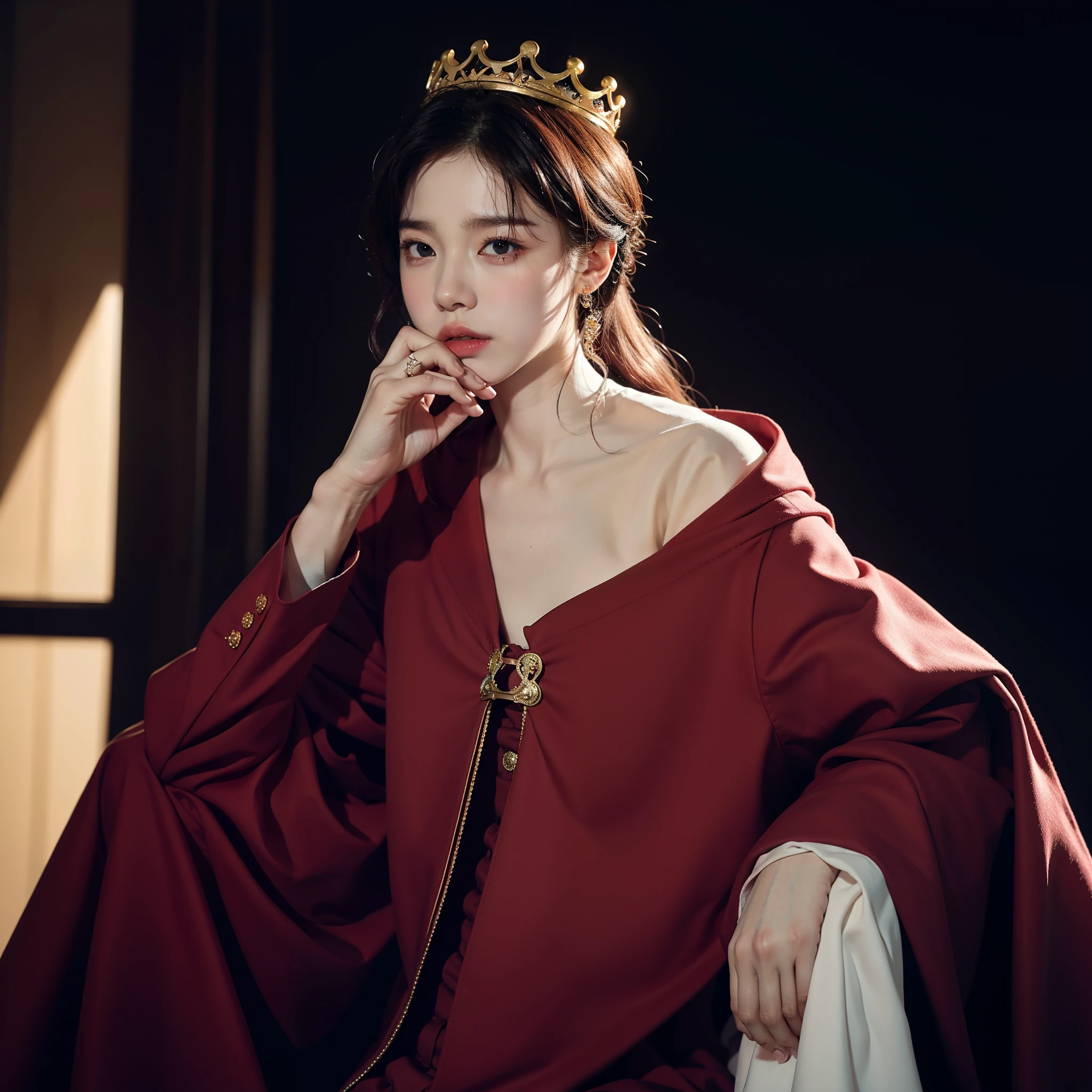 I want Lee Taeyong from NCT like a pretty Prince with crown and sweet tears
