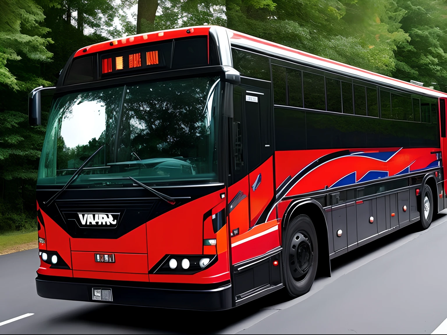 Darth Vader bus