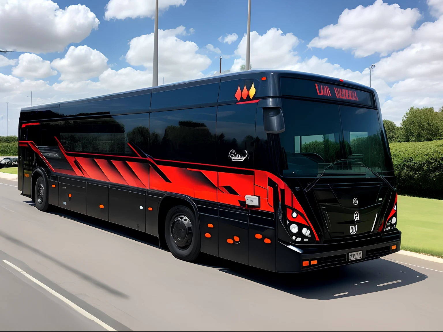 Darth Vader bus