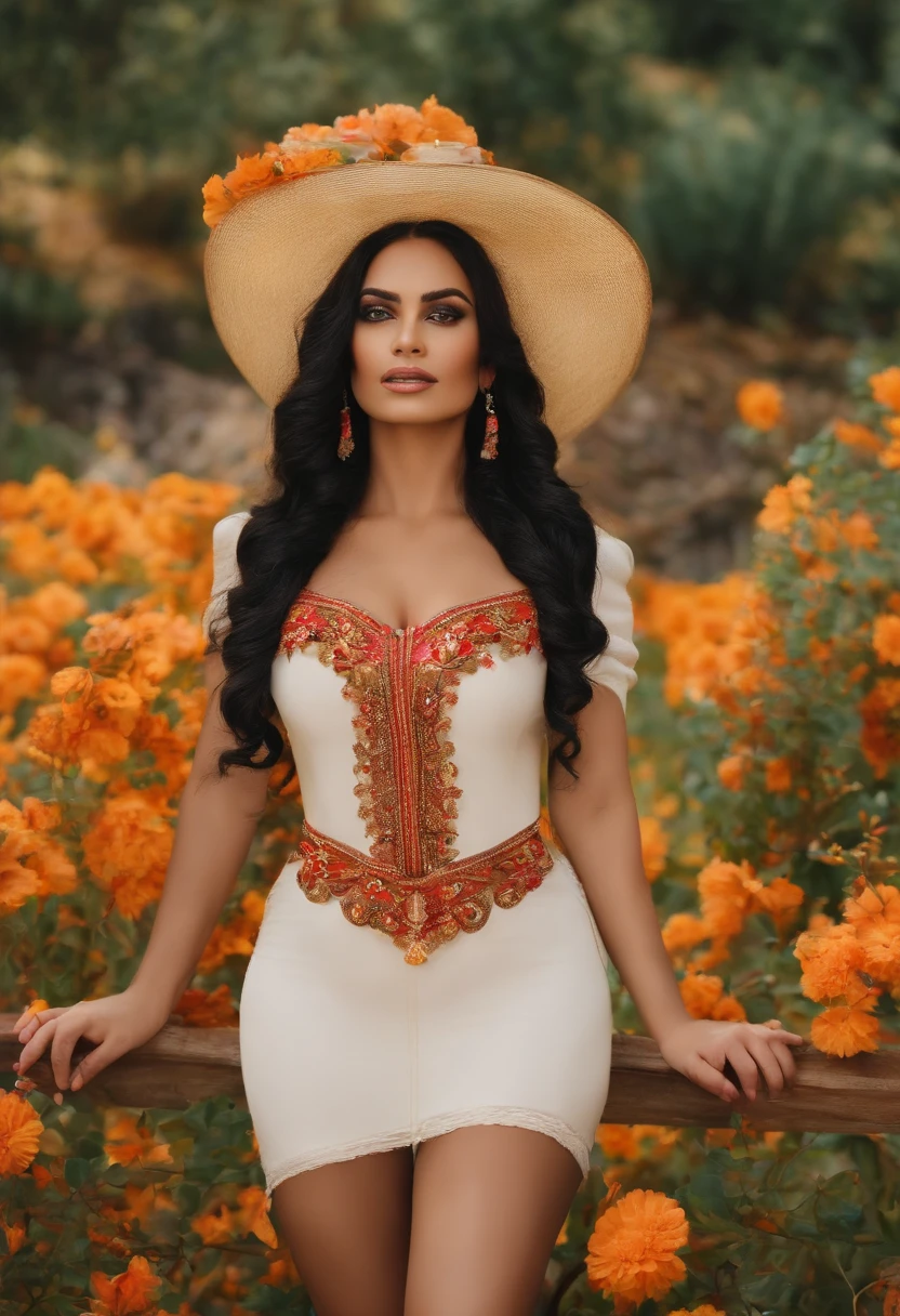 mulher latina, 36-year-old brunette with black hat, segurando um lindo iPhone 12 Pro Max branco, designed for cozy aesthetics!, Wholesome, foto do produto de alta qualidade, Floral Bling, arte do designer, foto oficial do produto, full facial vision, bottom angle, foto do produto em miniatura, foto de produto de alto detalhe, sonho floral, Tecnologia, foto profissional do produto, 1614572159, foto retrato
