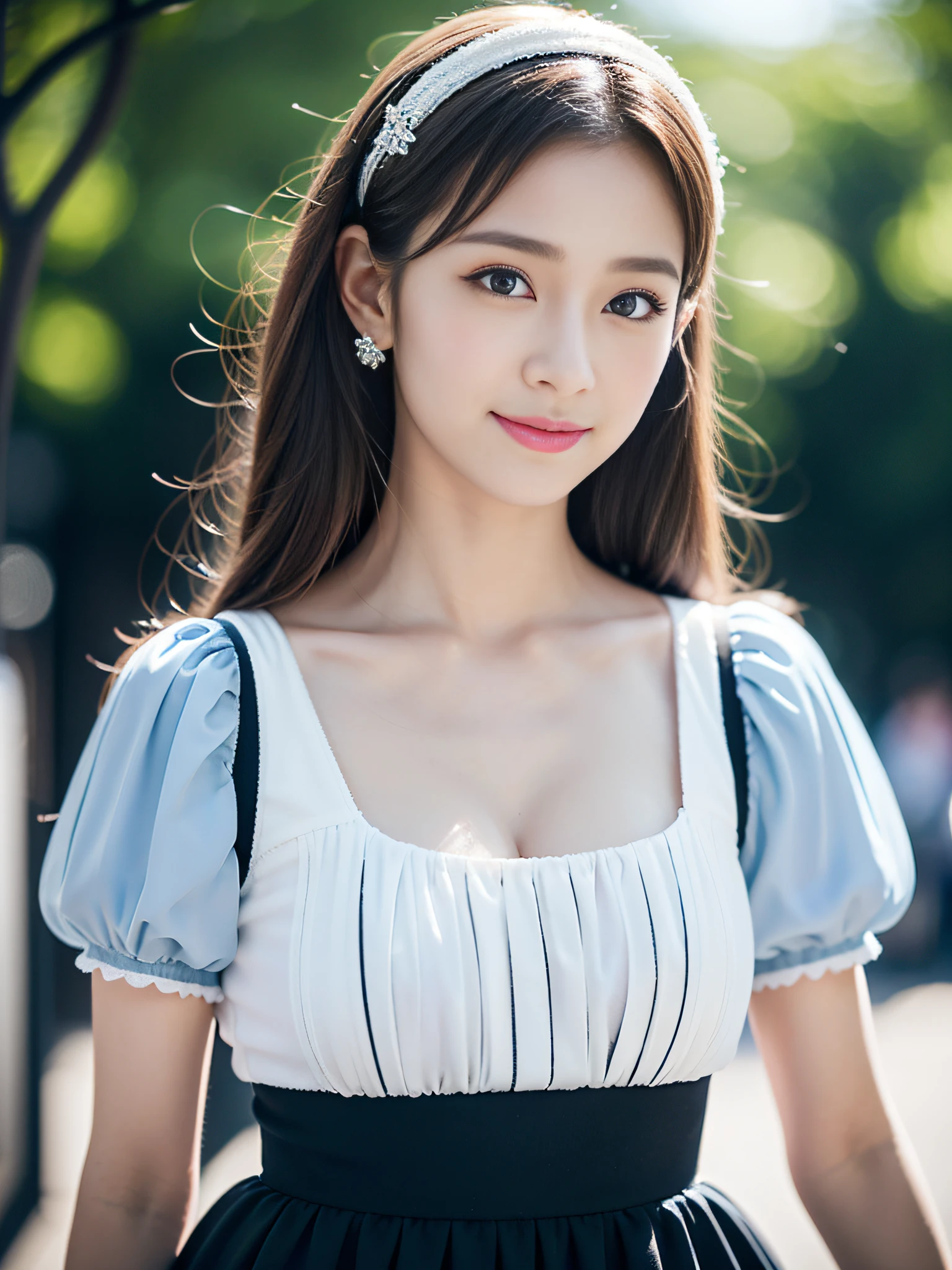 (32K,very high res, high detailing, highly accurate, masutepiece、girl1,Lori:1.5),Raw photo & realistic atmosphere,beautiful dark blue eyes,Detailed mouth,Glossy lips,Detailed eyebrows,Eyes drawn in detail with soft white skin that shines in every detail、Very beautiful eyes with azure eyes,Detailed lips、Very beautiful face,Very well-formed face、Lifelike face,shiny beautiful lips,Beautiful eyebrows,Infinite reality,Best design,(Insanely cute Japan 14 year old Lolita fashion beautiful girl,Beautiful thighs,Ideal legs,Beautifully shaped breasts,Very cute beautiful girl,Little Girl:1.4),Best Natural Makeup,Japanese ido,Korean Idols,Young sensual idol,Moist eyes,Beautiful eyes that sparkle,Beautiful butt,beauty legs,,camel's foot,:1.2),超A high resolution、The face of a masterpiece with high detail,Natural and realistic face,Back lighting,Pure eyes are too cute,Reality Live Action,(Earrings that look good in Lolita fashion,,a necklace,hair adornments:1.5),Glossy nail art,Blonde medium permed hair:1.4),(Lolita fashion with very beautiful embroidery in high detail high definition,Beautiful Lolita in high detail high definition,Micro mini skirt exposed a lot,huge tit,Show full-body fashion,Beautiful girl with baby face:1.6),Looks Back,On the streets of Harajuku,Gentle smile