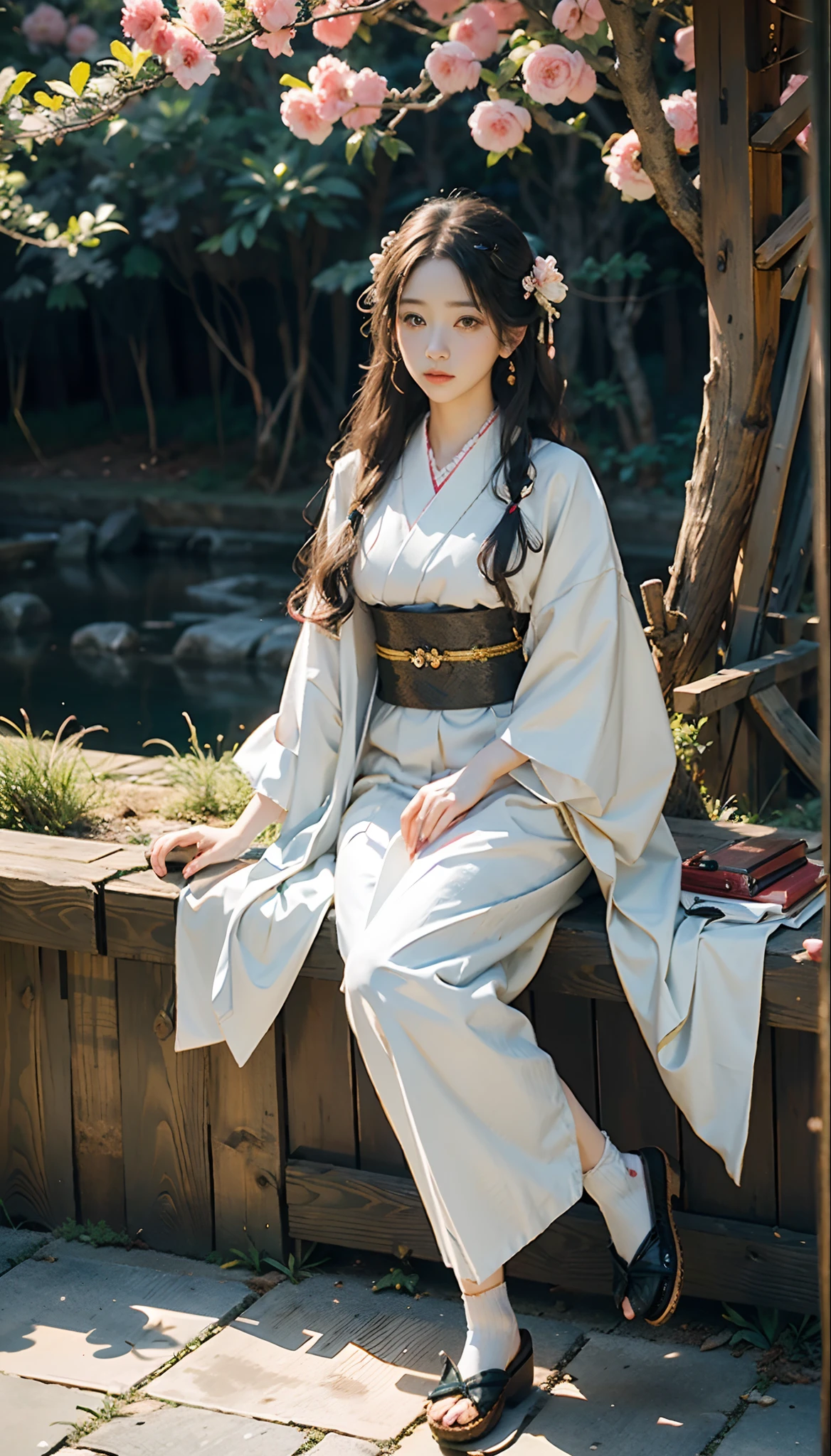 (masterpiece),(best quality),ultra high res,(photorealistic:1.4),highres,extremely detailed wallpaper, (ultra-detailed),(realism),
(((Kqz))),1girl,ancient Oriental clothes,full body,solo, <lora:darkKnightFashion_v10:0.6>
