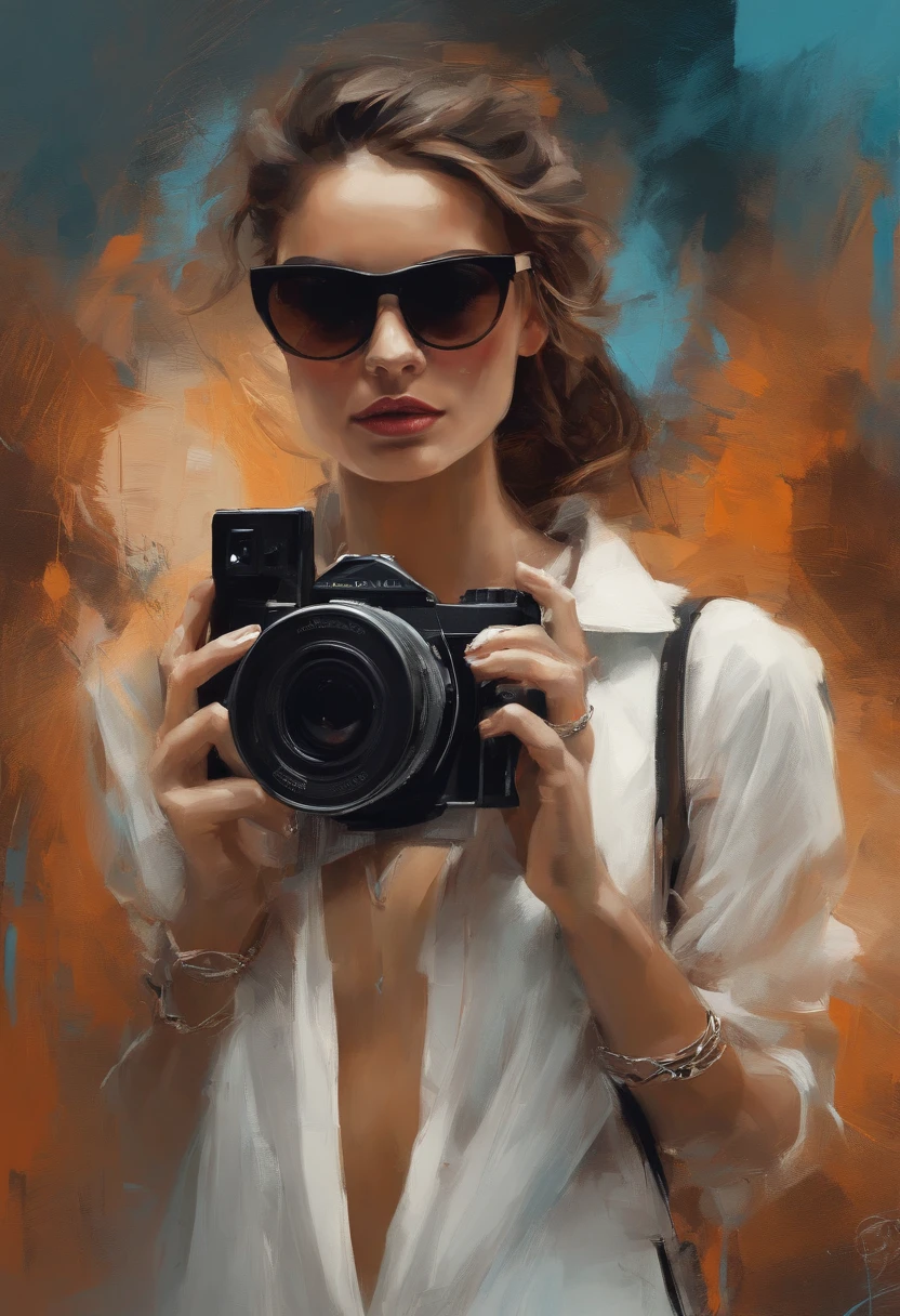 Perfect centralization, Uma capivara bonito por toda parte, Use uma jaqueta de estudante, wearing sunglasses, Usando fones de ouvido, Cell phone in hands Standing position, beleza abstrata, Centrado, looking at the camera, Facing the camera, nearing perfection, Dynamic, luar, altamente detalhado, pintura digital, art stations, Conceito-Arte, liso, foco nítido, 8k, high-definition resolution, illustration, arte de Carne Griffiths e Wadim Kashin, fundo branco