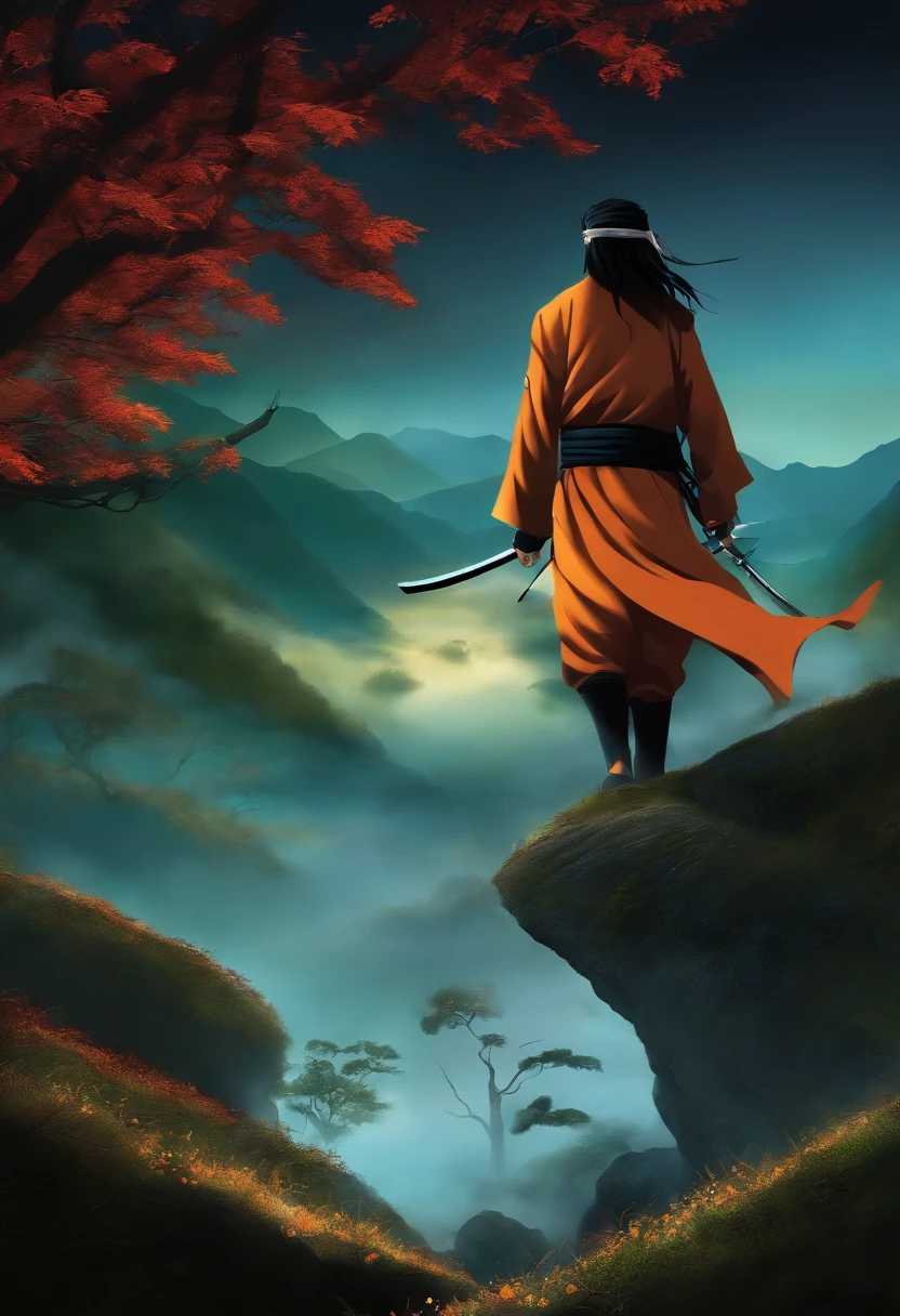 fondo de pantalla 16:9 naruto fijate mas en sus ojos y muestra al zorro de 7 colas