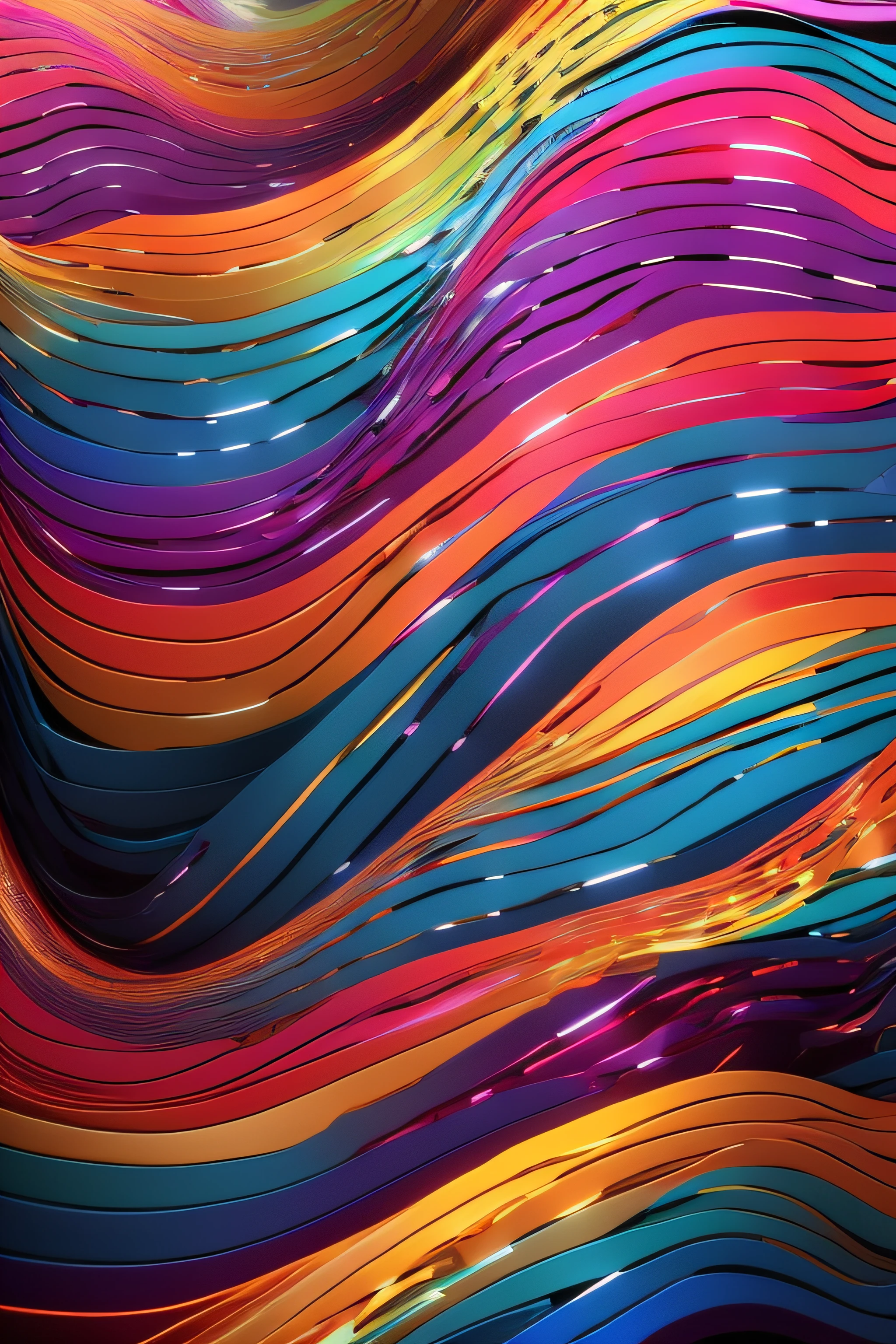um close up de um fundo abstrato colorido com um design curvo, Papel de parede vertical 8k, Papel de parede vertical 8K, Papel de parede vertical 4K, Papel de parede vertical 4k, colorido 8 k, 8k hd papel de parede arte digital, esquema de cores vibrantes 8k, Papel de parede 8K, Papel de parede 8K, Arte Digital 4K, arte digital 8k, Arte Digital 8K