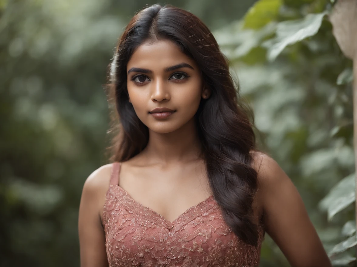 sri lankan girl modelling, photography, full body, detailed skin