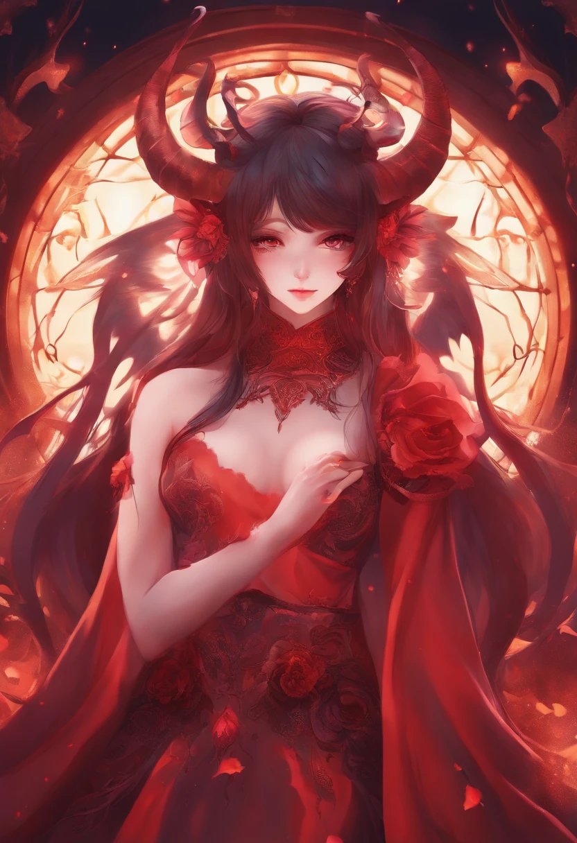 cute demon anime girl